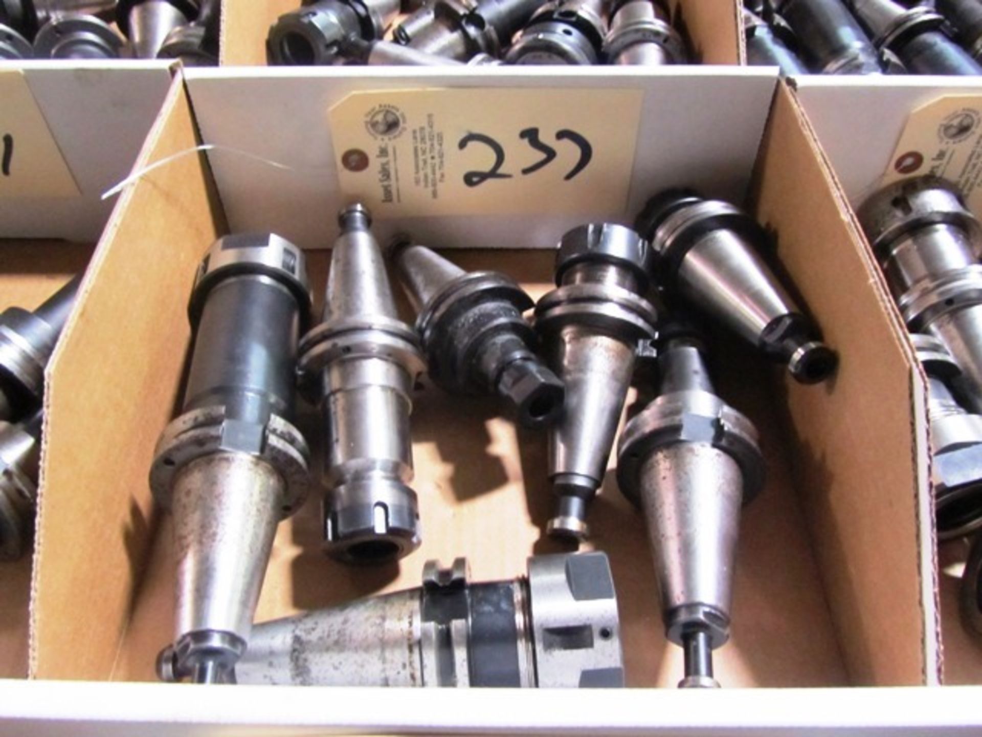 (7) CAT 40 Taper Tool Holders