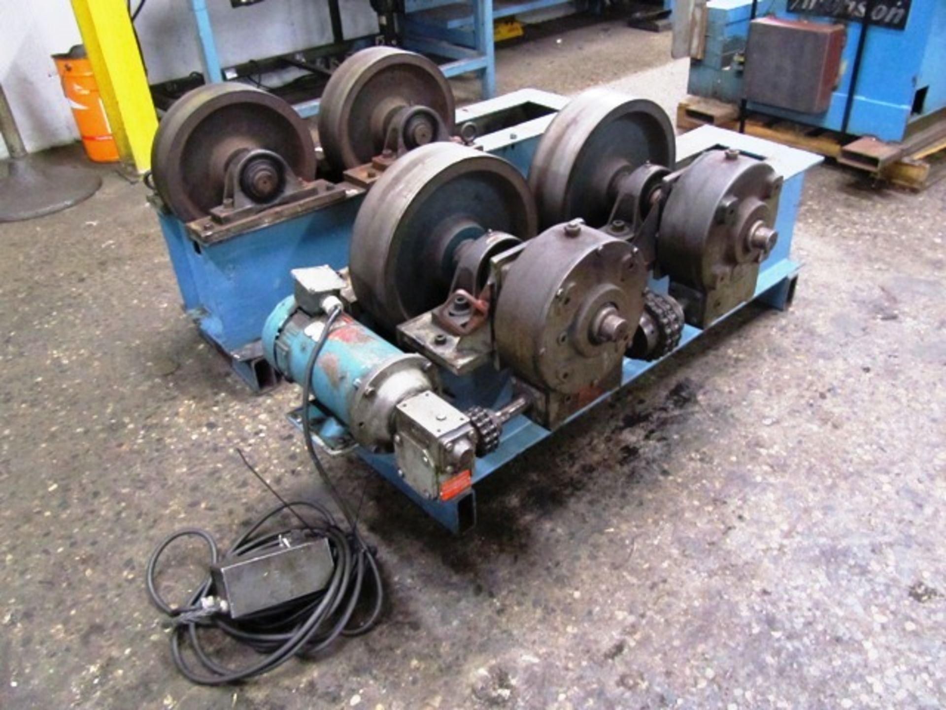 Adjustable Tank Turning Rolls consisting of Idler & Drive with Multi Drive Control