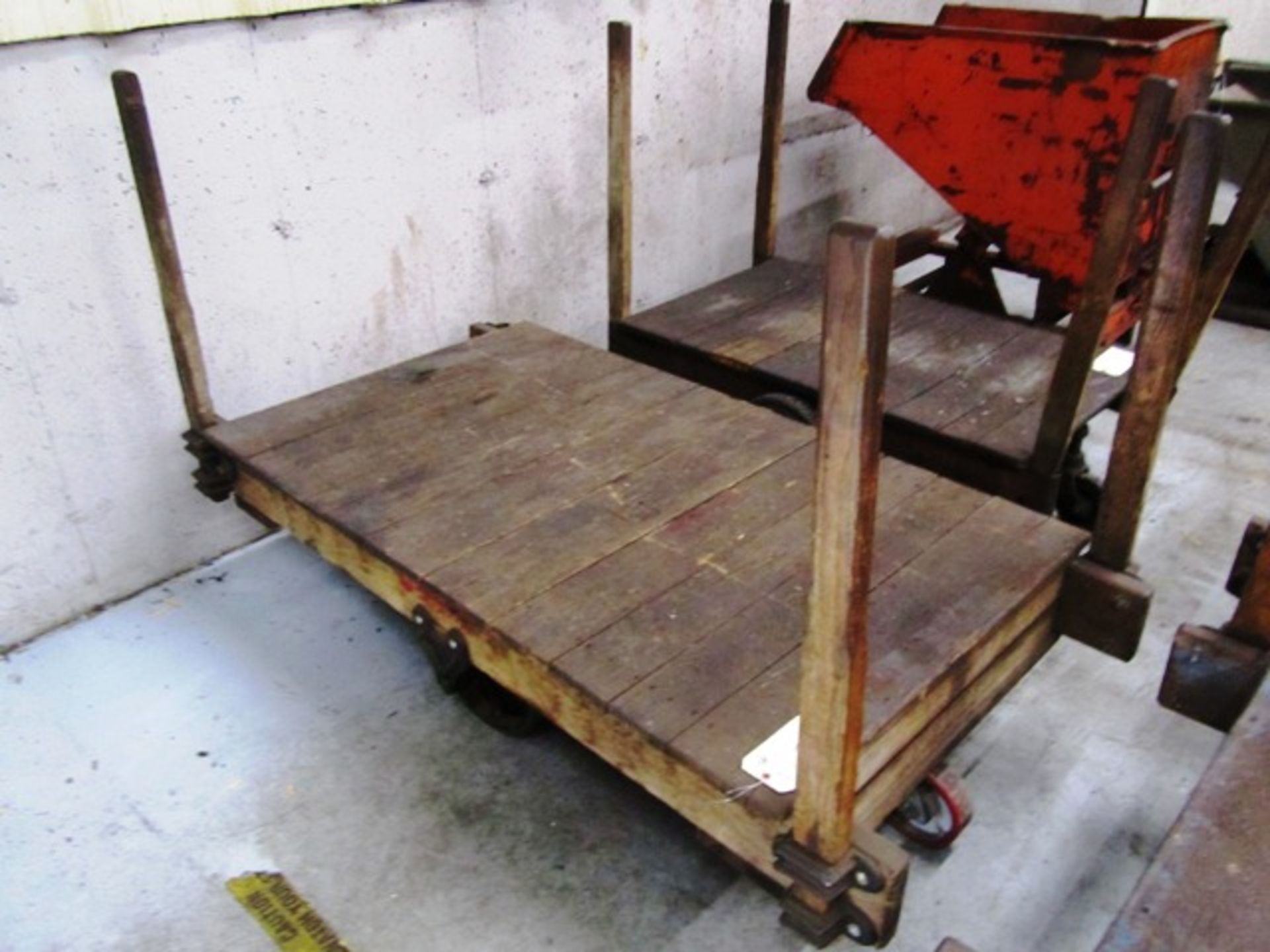 Heavy Duty Wood Platform Cart
