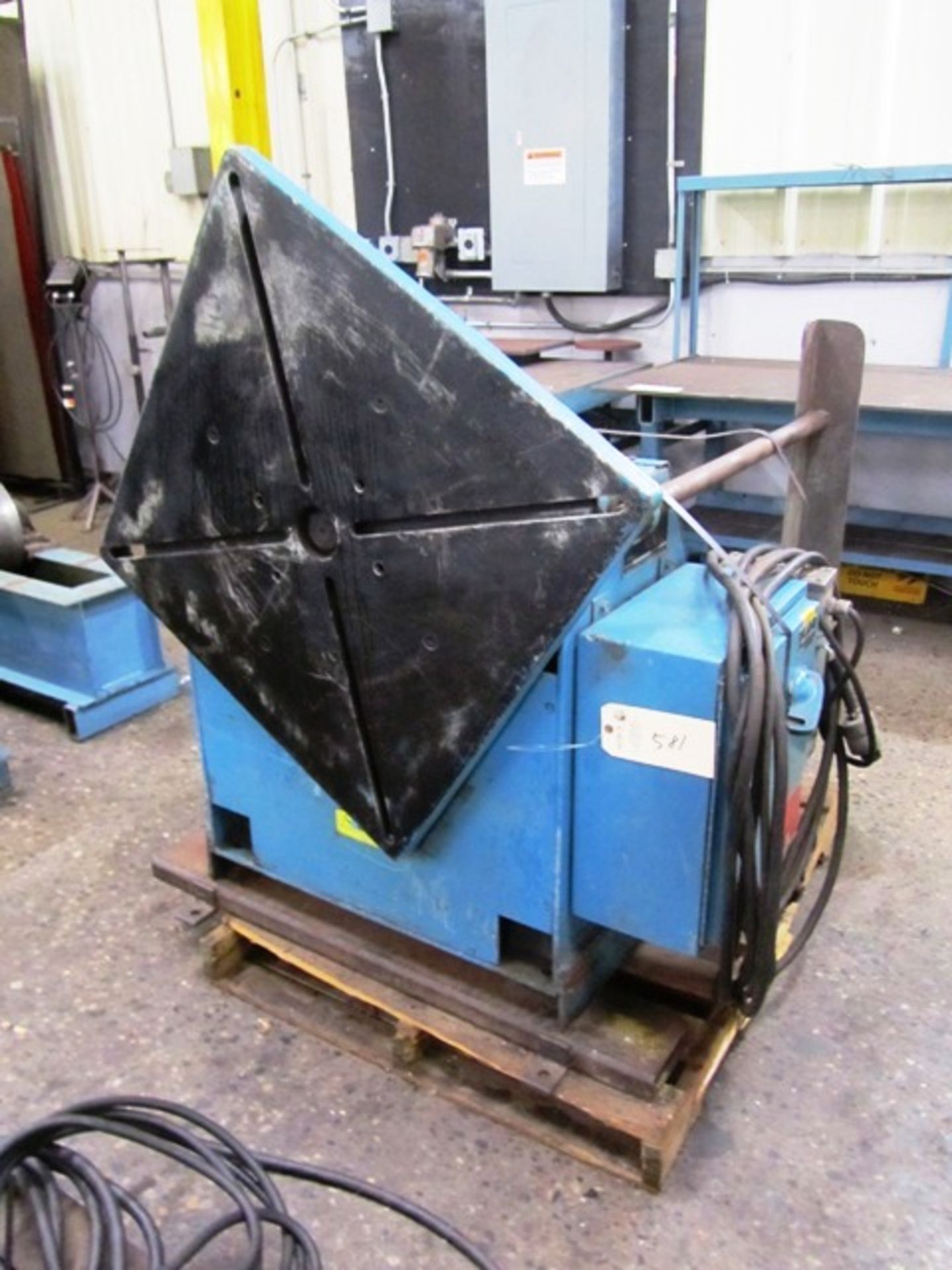 Aronson Model H54 4500lb Capacity Vertical Welding Positioner with Pendant Control, sn:82298