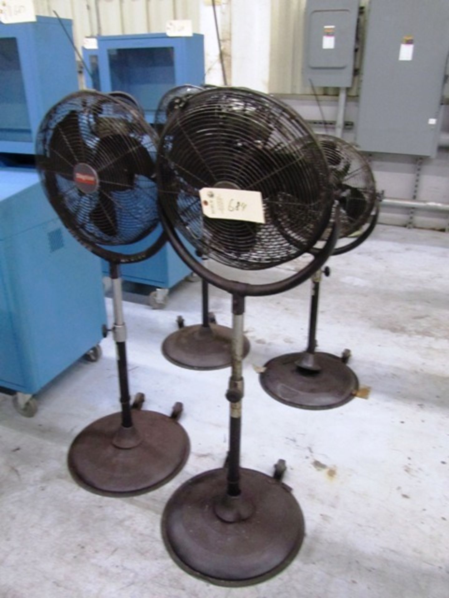 (4) Dayton Pedestal Fans