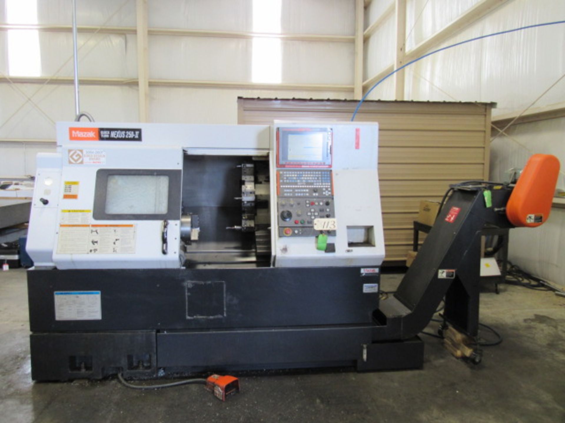 Mazak Nexus QTN 250-II CNC Turning Center with 10'' Diameter 3-Jaw Power Chuck, Approx 38'' Max - Image 2 of 7