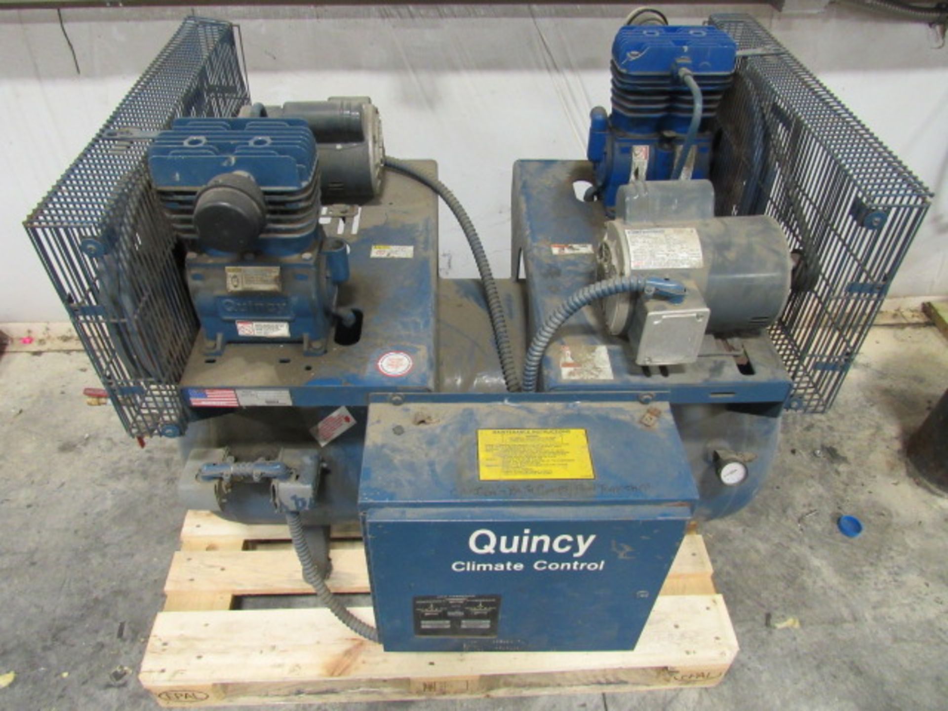 Quincy Model QC00506D00158 Dual Screw Air Compressor, sn:5144420 - Image 3 of 6