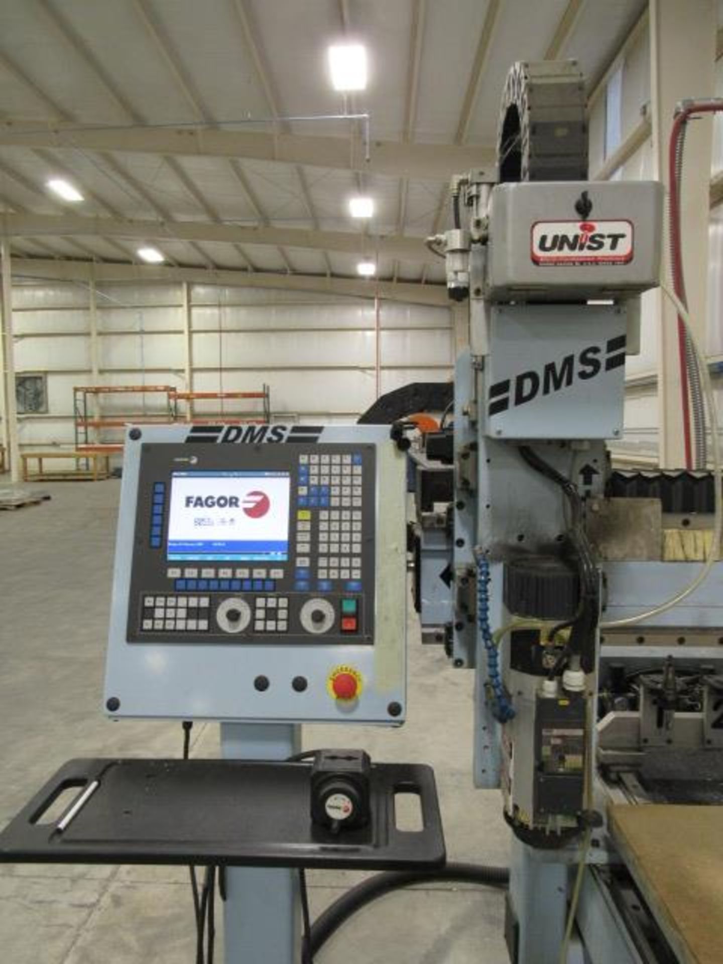 DMS Model 3B5i-5-12-10SCXLXX 5' x 12' CNC Gantry Router with 5' x 12' Table, 8 Position ATC, High - Image 3 of 6