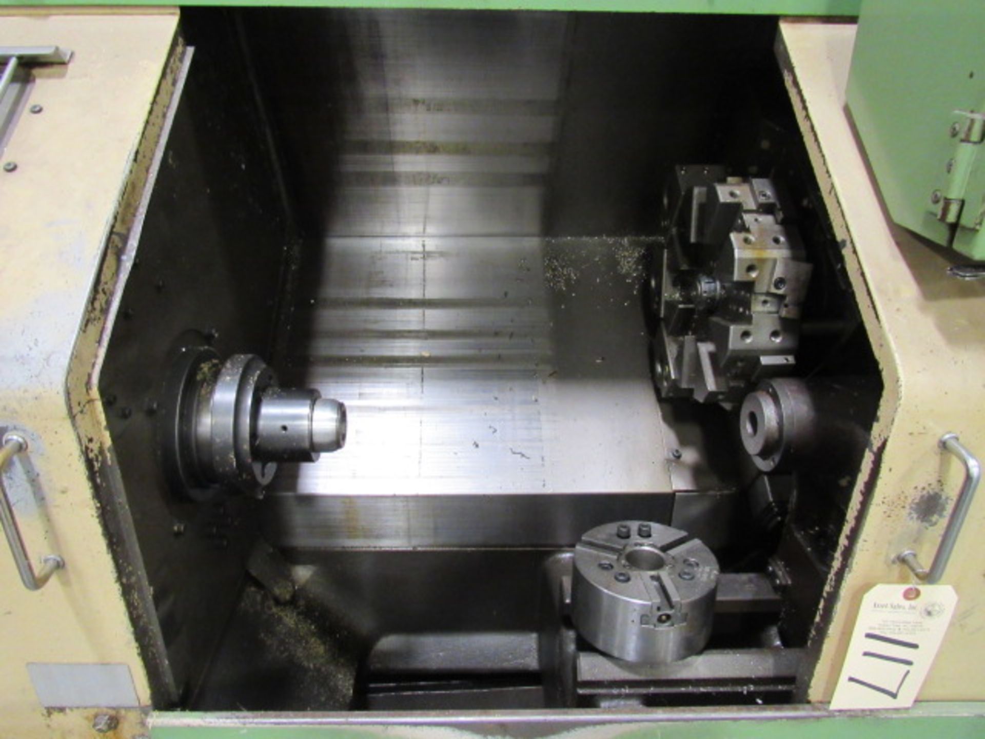 Mori Seiki AL-20 CNC Turning Center with Collet Chuck, Approx 21'' Machining Length, Tailstock, 8 - Image 4 of 5