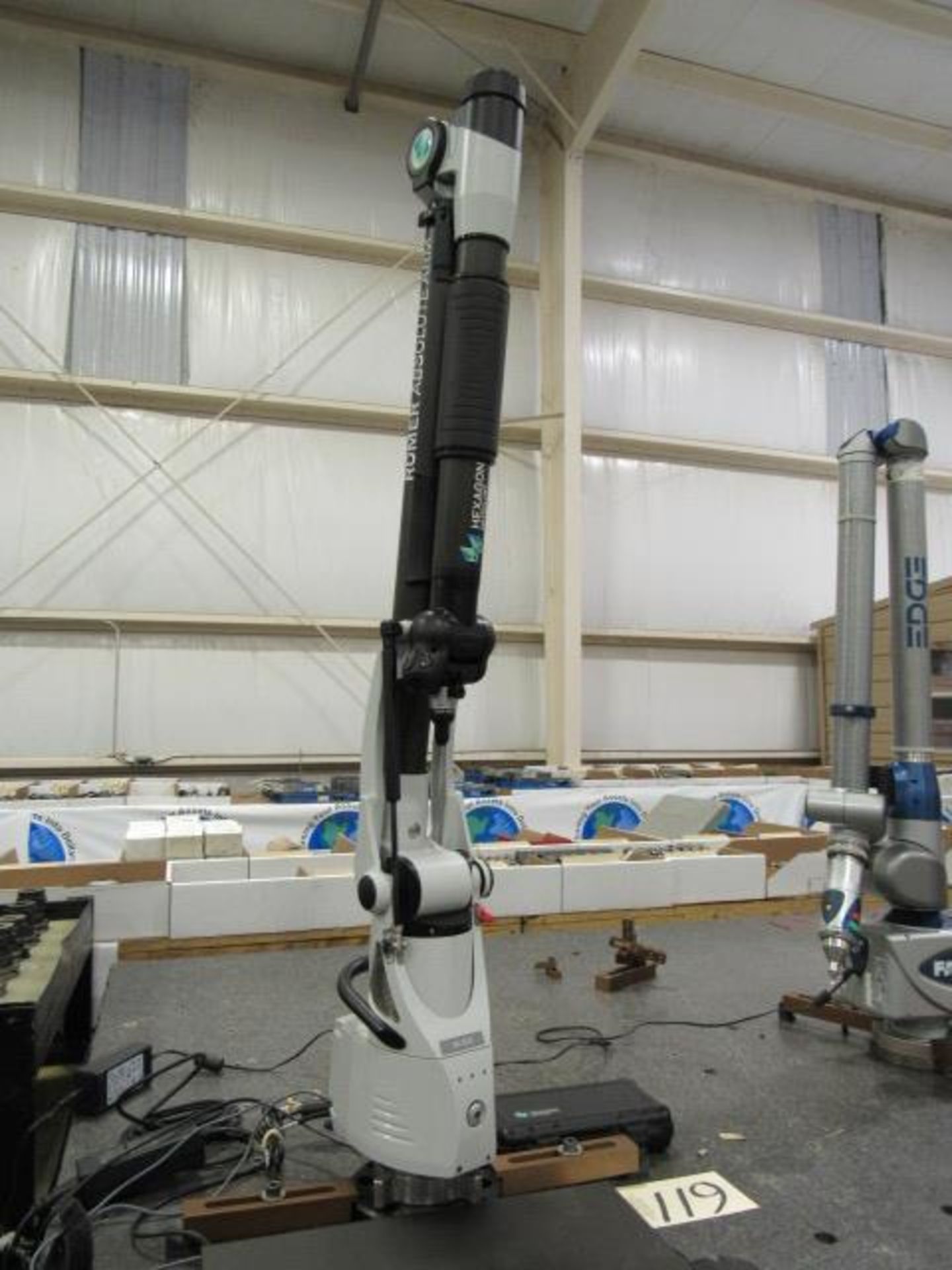 Romer Absolute Arm Model RA-7525-4 Portable Inspection Machine with Operating Laptop Computer, sn: - Image 2 of 7