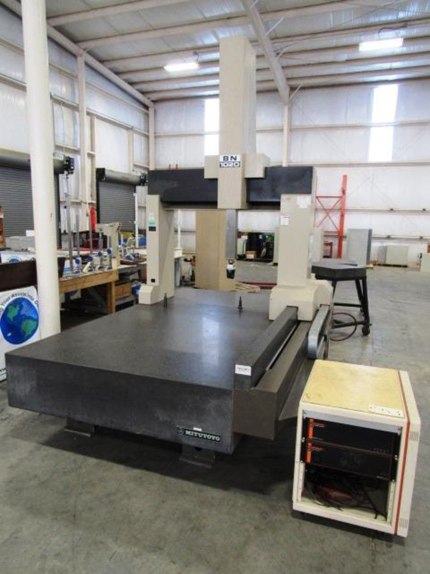 Mitutoyo BN1020 CNC Coordinate Measuring Machine with 40''W x 80''D x 36''H Work Envelope,