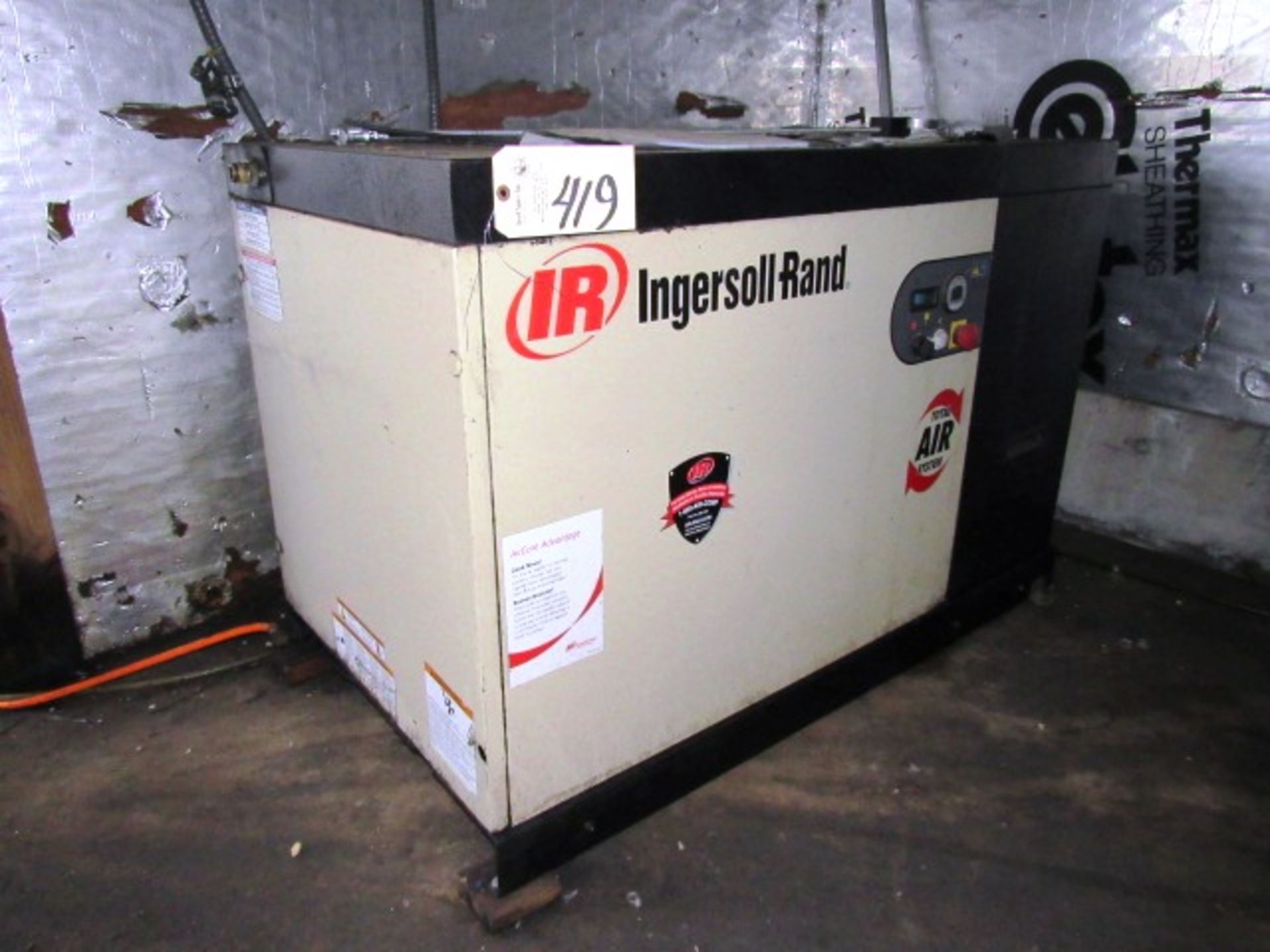 Ingersoll Rand Air Compressor, sn:UE1484U07037 - Image 5 of 6