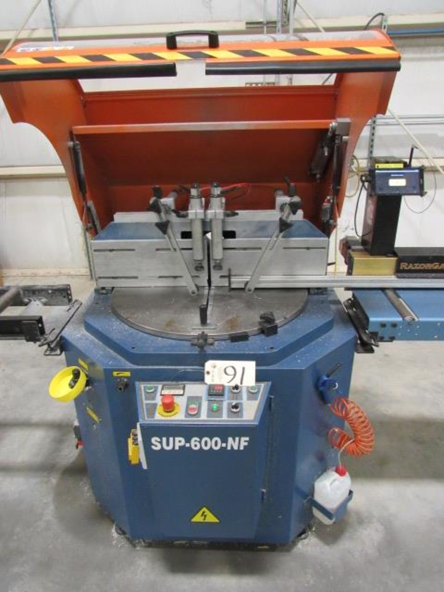 Scotchman SUP-600-NF Automatic Mitre Cutting Aluminum Cold Saw with 33' Razor Automatic - Image 2 of 6