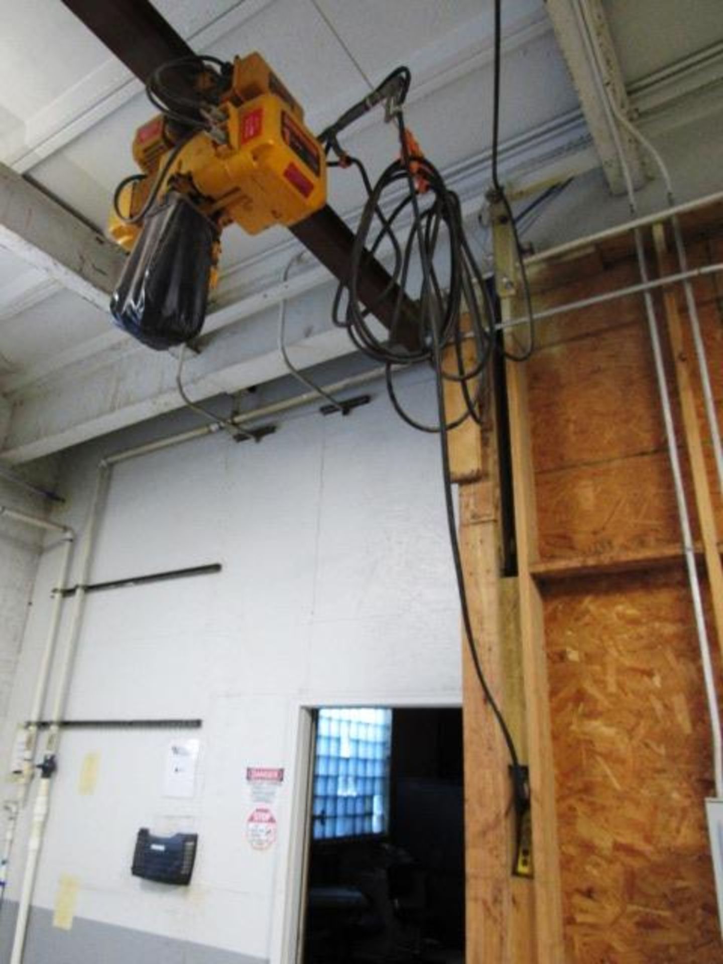 Harrington 1 Ton Electric Hoist with Pendant Control