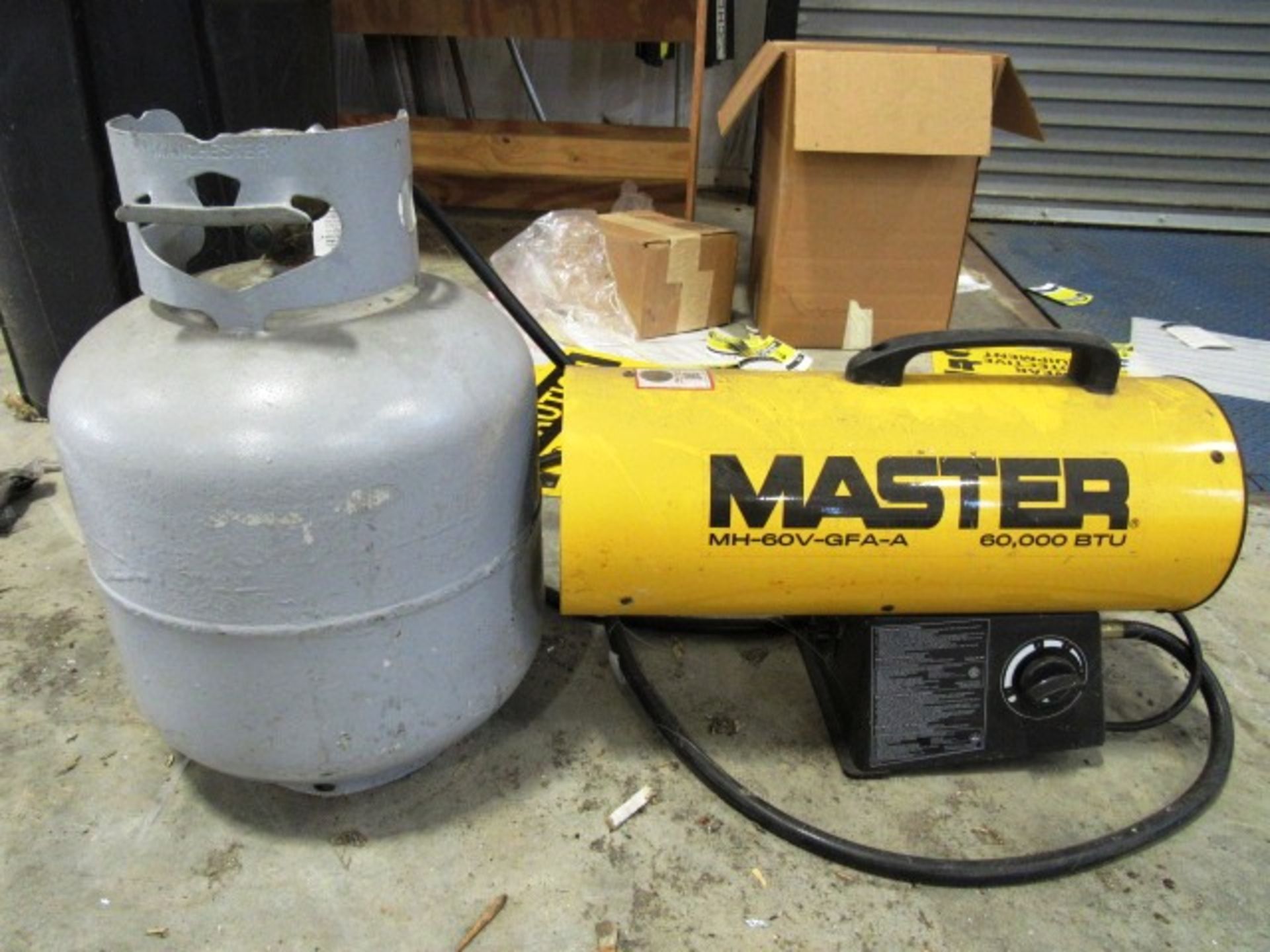 Master 60,000 BTU Heater with Tank