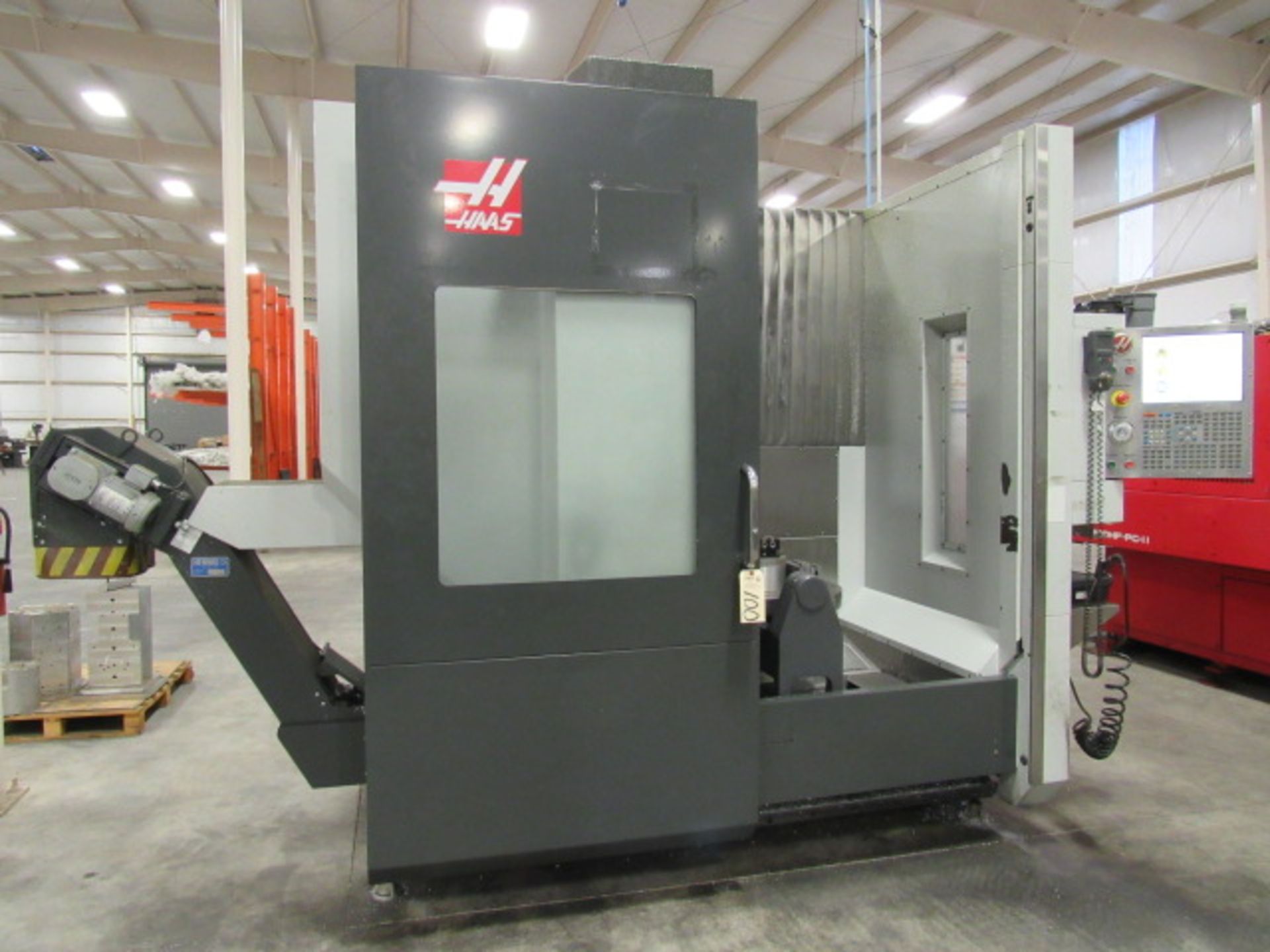 Haas UMC750 5-Axis CNC Vertical Machining Center with 19.7'' Diameter Rotary Trunnion Table, #40 - Image 2 of 6