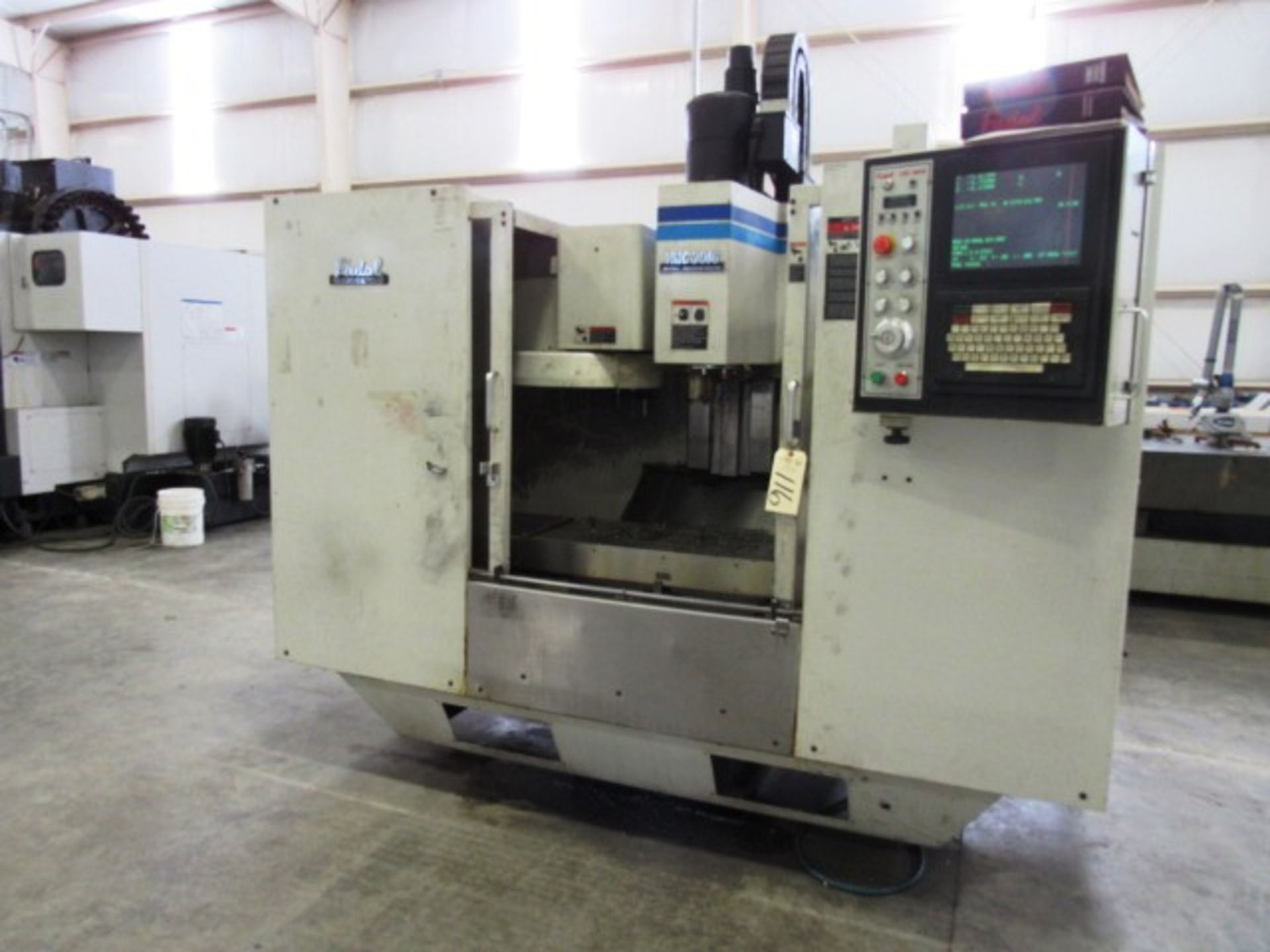 Fadal VMC3016 CNC Vertical Machining Center with #40 Taper Spindle, 39'' x 16'' Table, 30'' X-