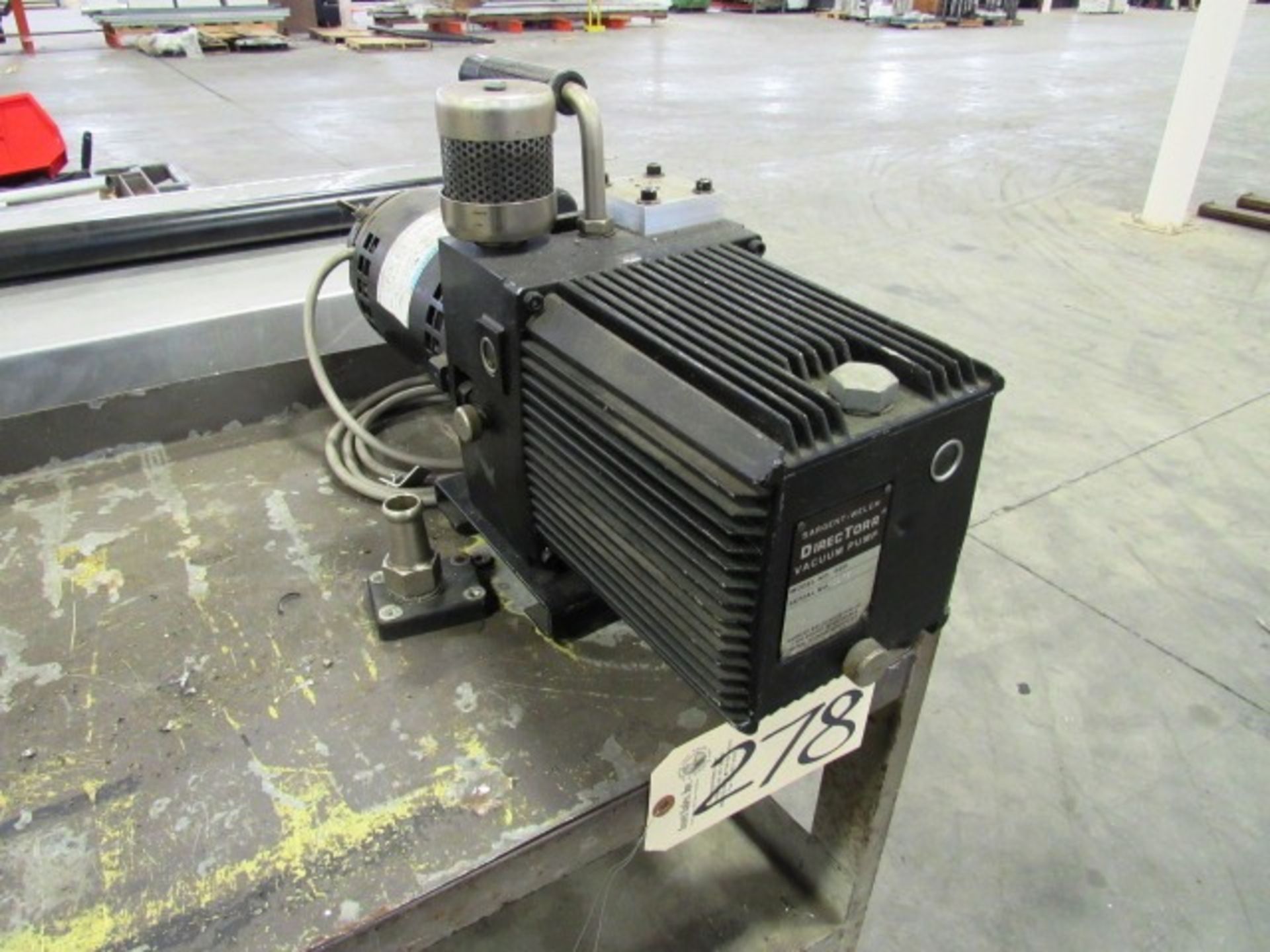 Sargent-Welch 8811 DirecTorr Vacuum Pump, sn:1175