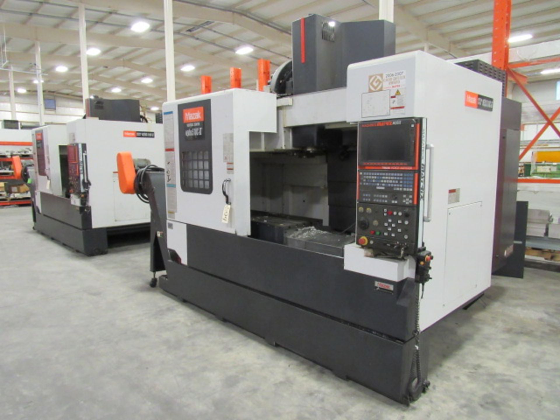 Mazak Nexus 510C-II CNC Vertical Machining Center with #40 Taper Spindle Speeds to 10,000 RPM, - Image 3 of 5