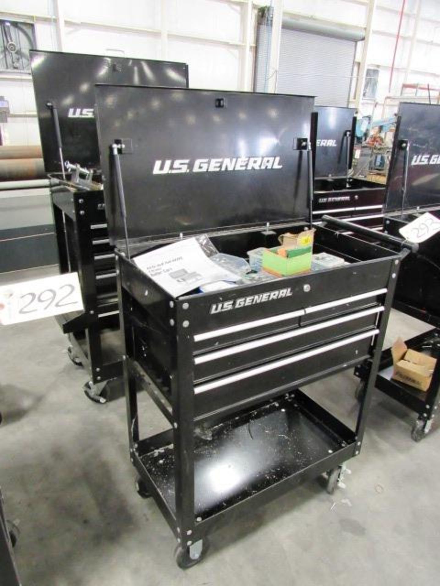 (2) US General Portable Toolboxes
