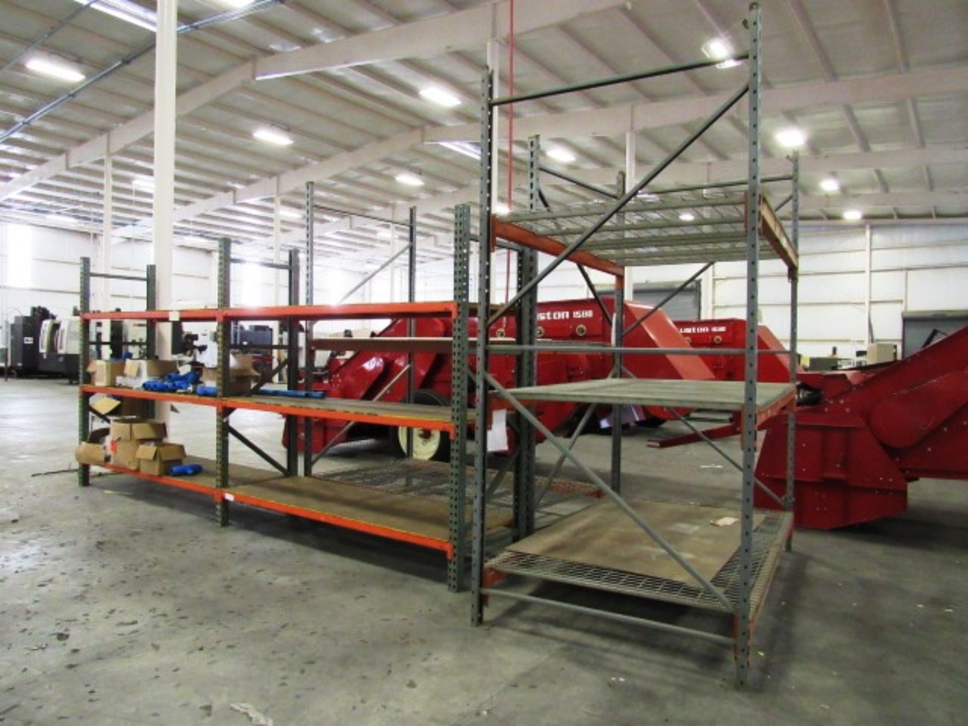 5 Sections Pallet Racking (no contents)