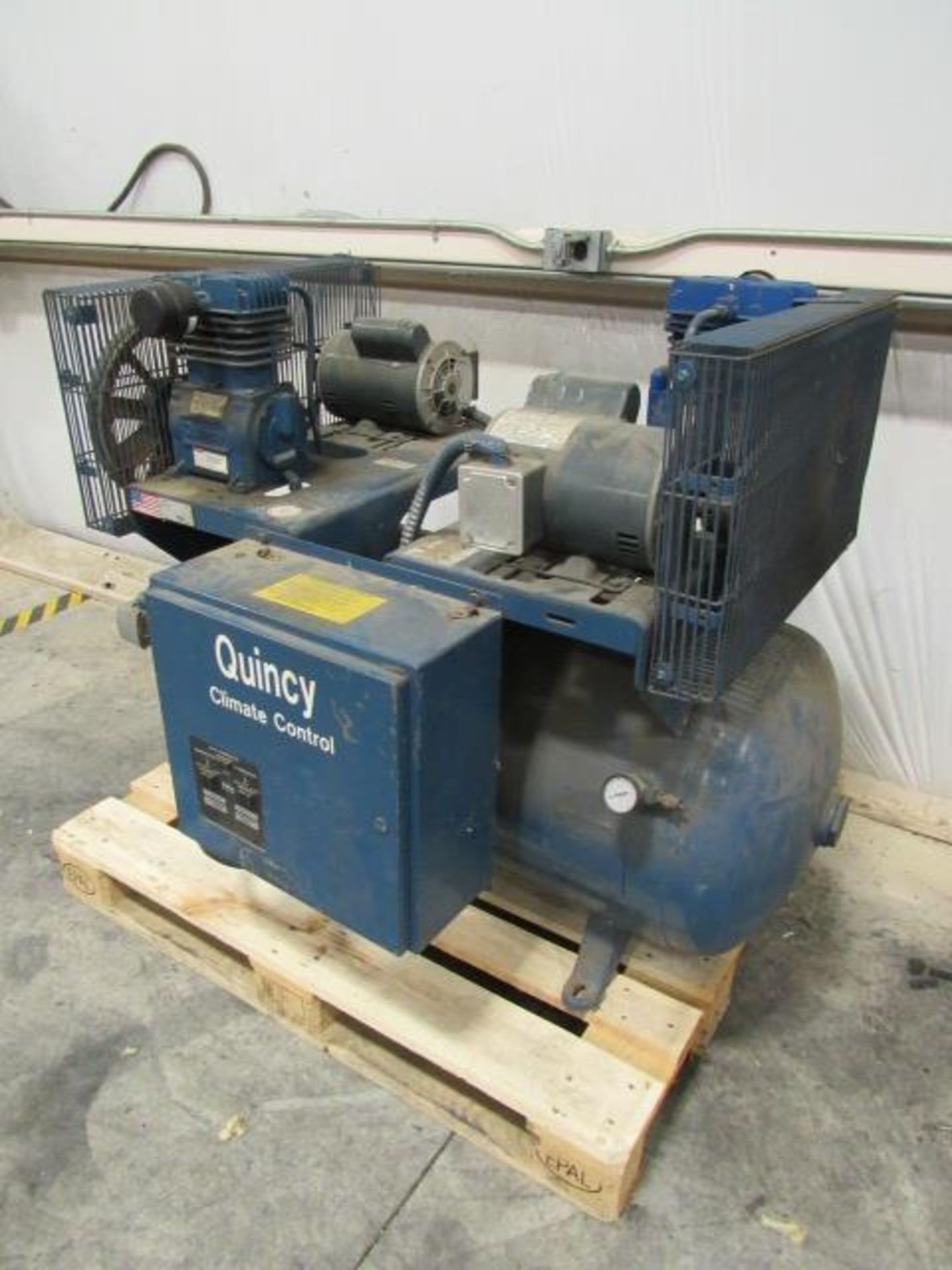 Quincy Model QC00506D00158 Dual Screw Air Compressor, sn:5144420 - Image 2 of 6