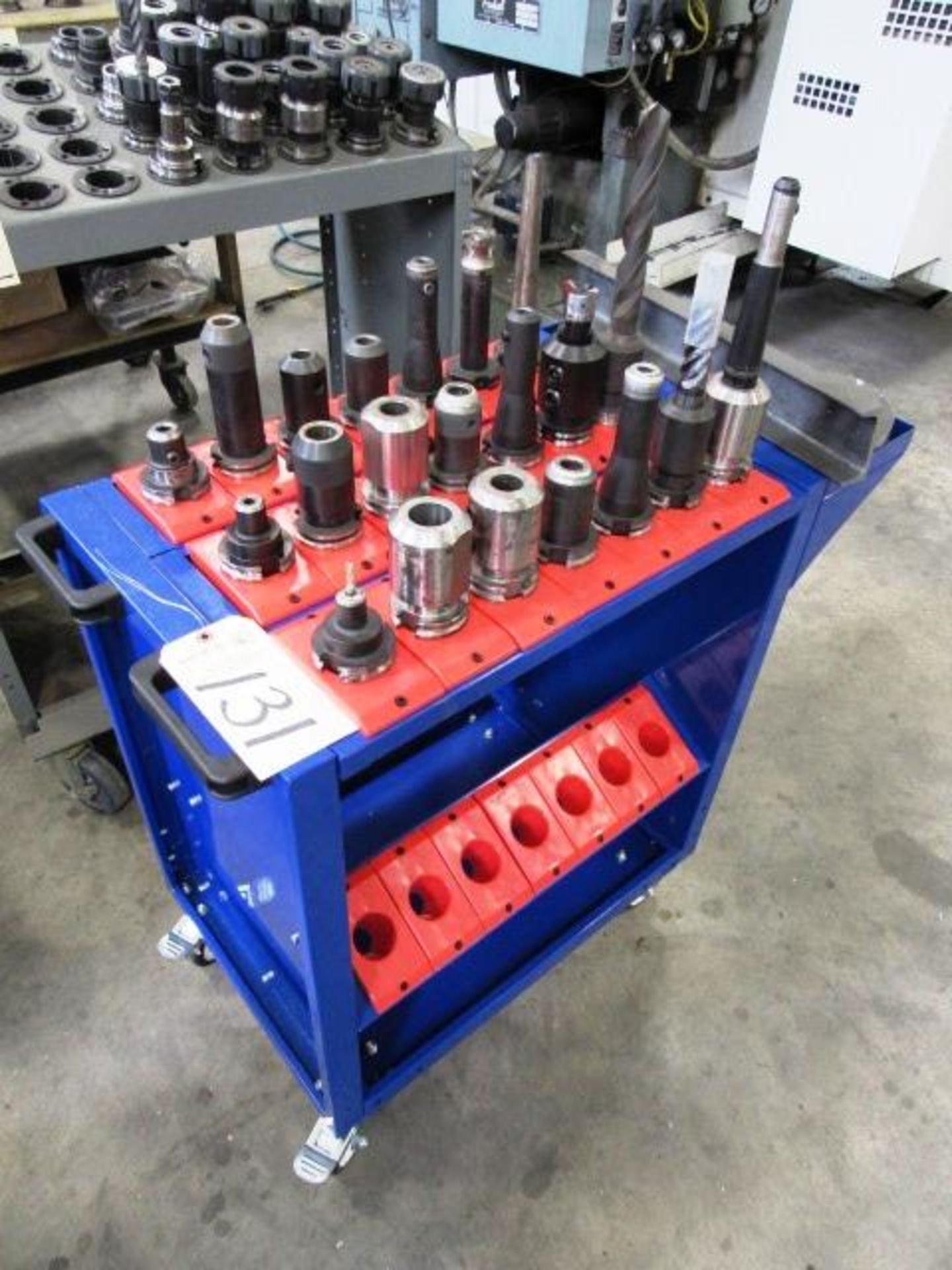 40 Taper Tooling & Portable Cart