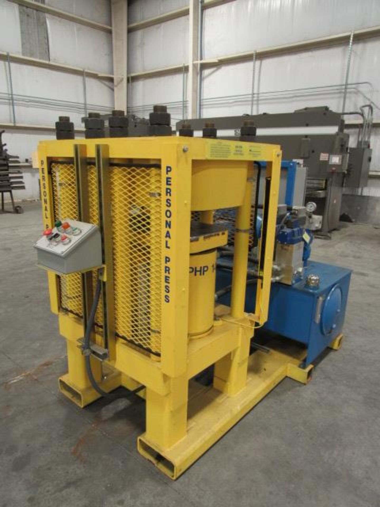 Personal 196 Ton Hydro Forming Press with 14'' x 28'' Envelope, 4'' Max Form Block Height, 5'' - Image 3 of 8