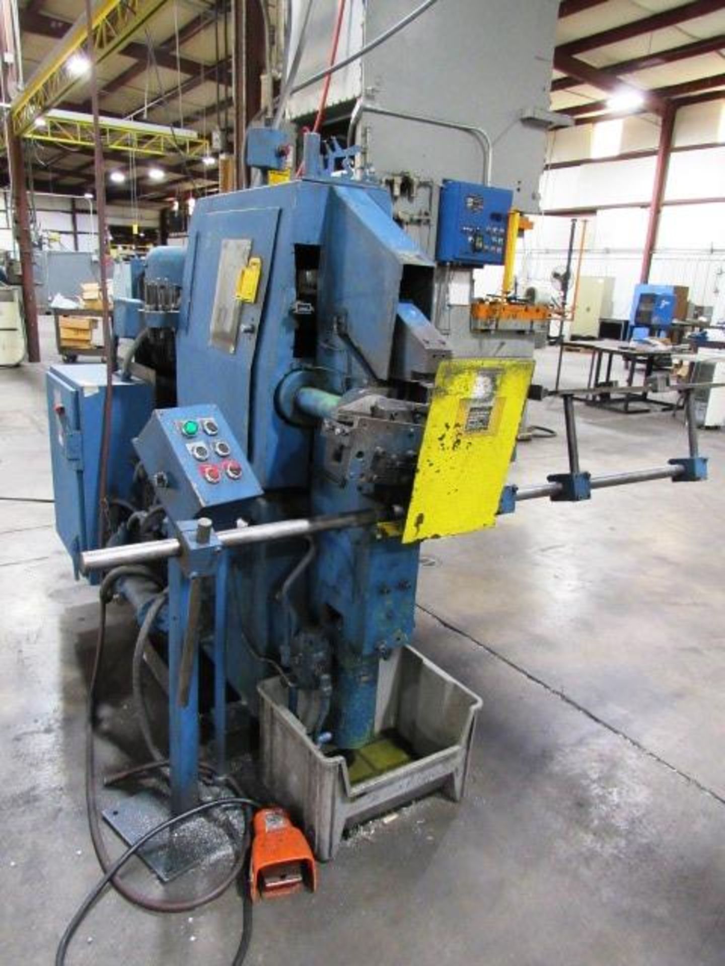 Pines No.M-93232 Hydraulic Vertical Tube Bender, sn:44361-79234