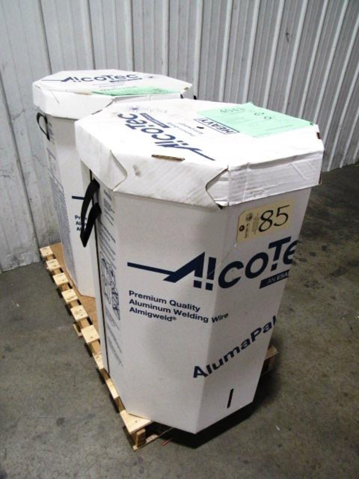 (2) Boxes of Esab Alcotec ER4043 Robot / Welding Wire