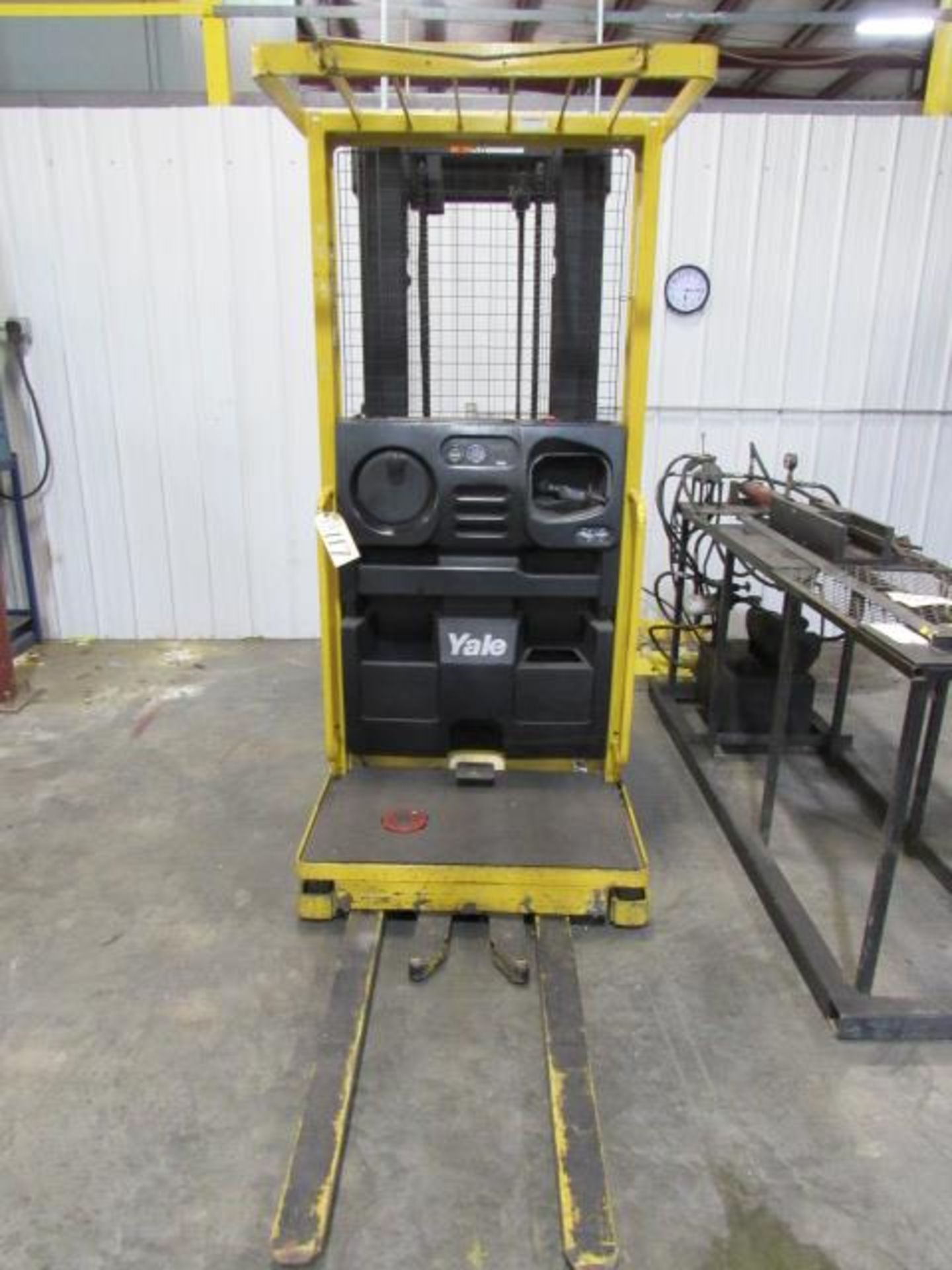 Yale Model 05030ECN24TE089 3,000 lb Capacity Stand-Up Order Picker Electric Forklift, sn: - Image 2 of 5