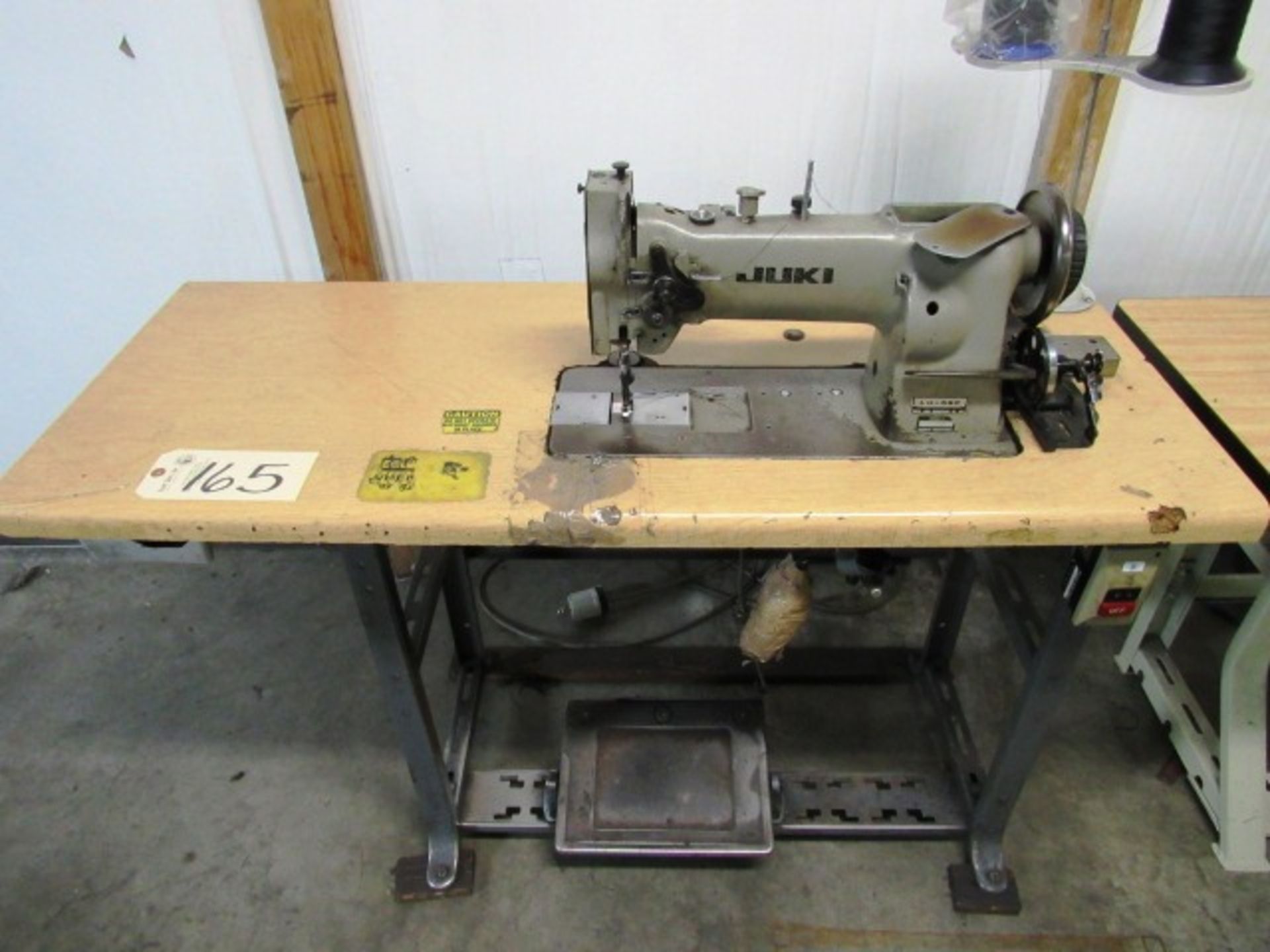 Juki LU-562 Sewing Machine & Workbench