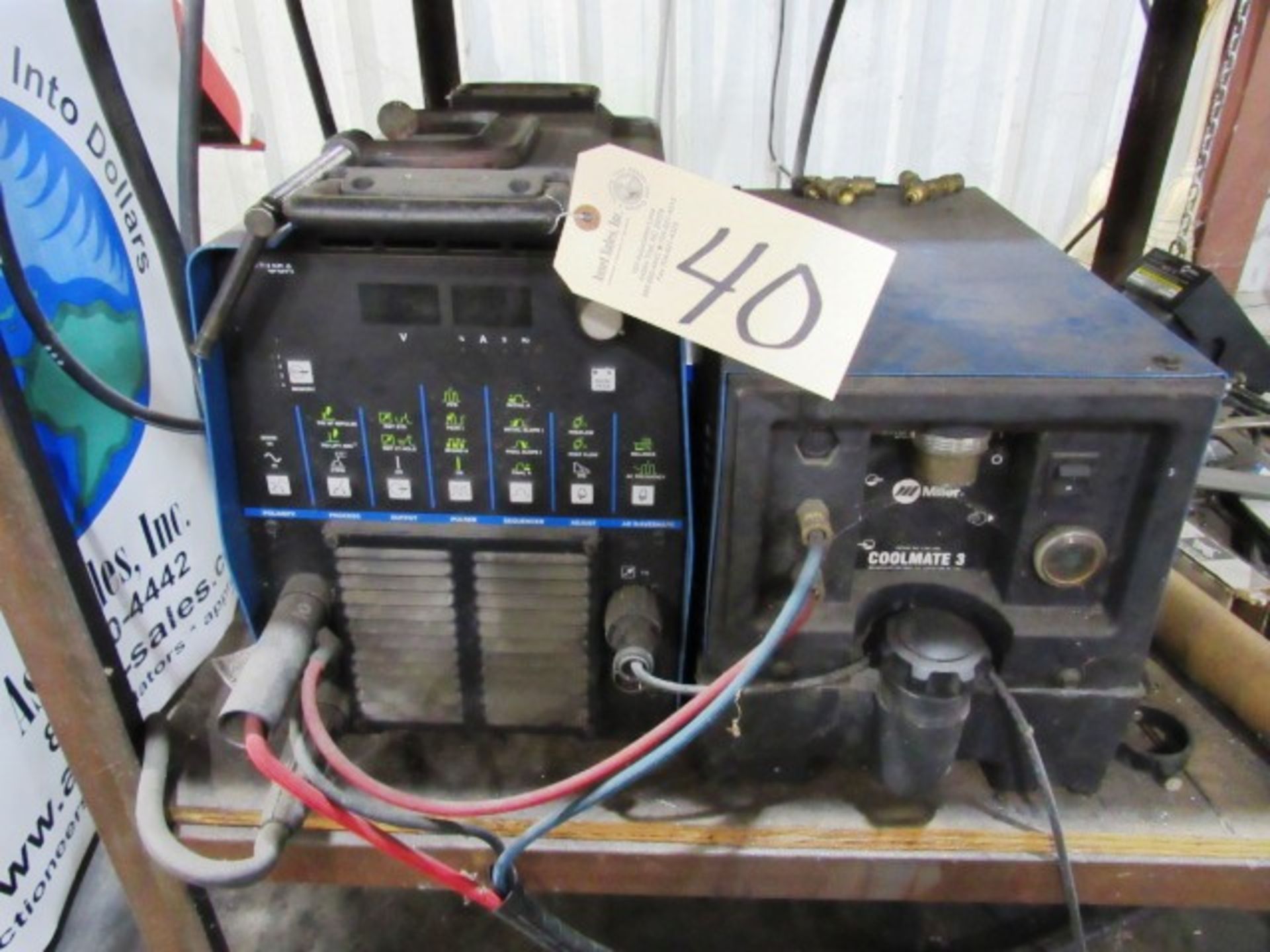 Miller Dynasty 300LX Welder, sn:LG320507L