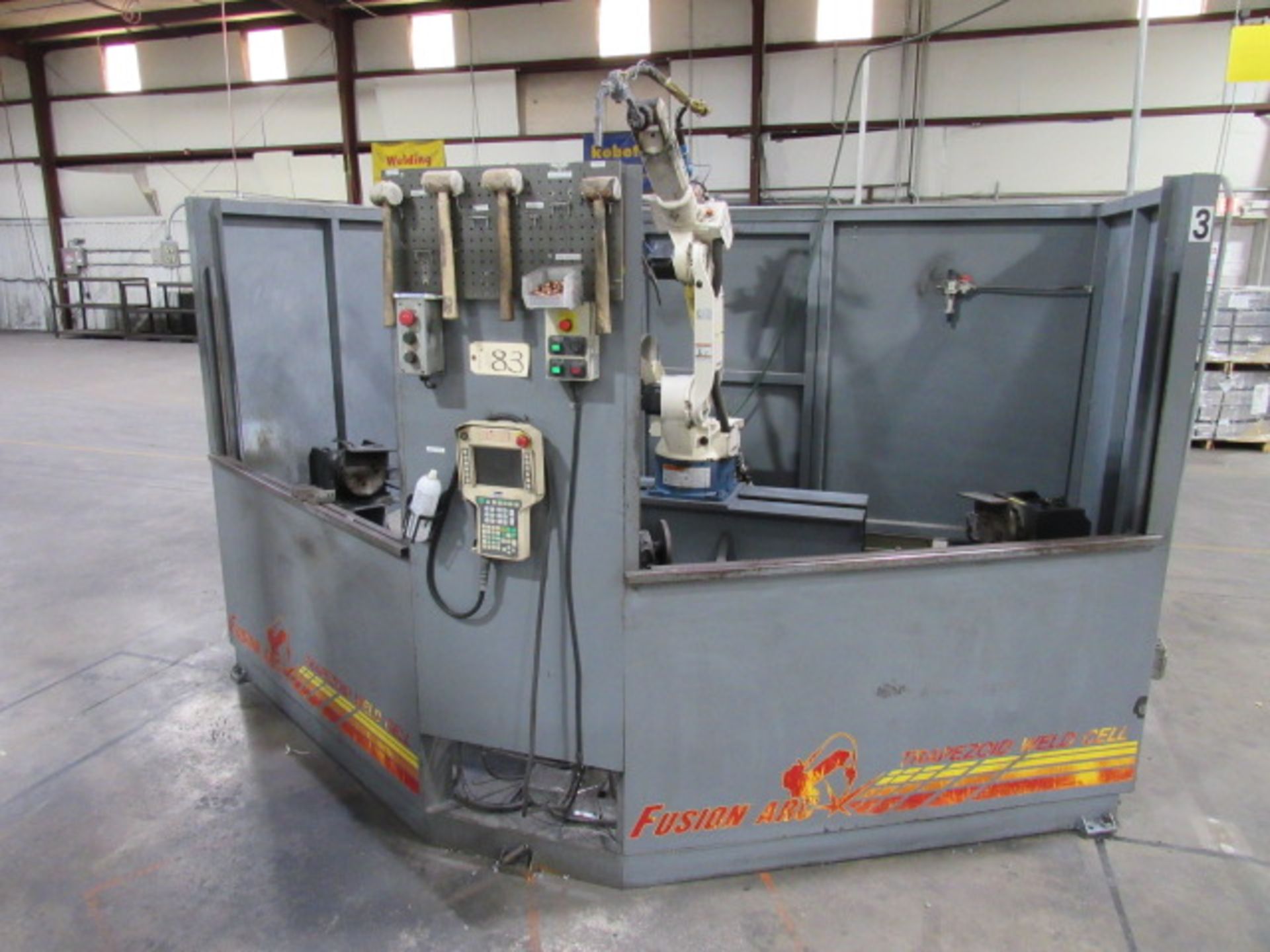 Fushion Arc OTC Almega AX-MV6 CNC Welding Robot Cell, sn:1BL7700YZ5801909 - Image 2 of 7