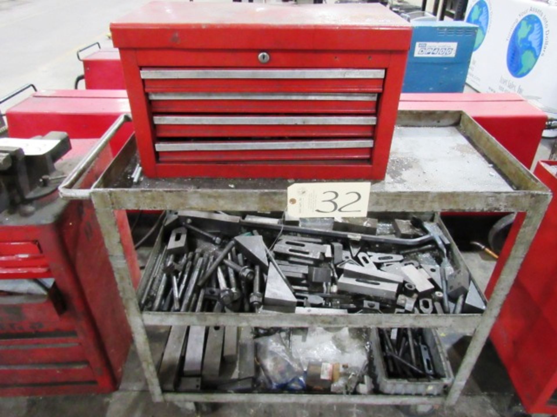 Portable Cart & Toolbox with Set-Up Tooling