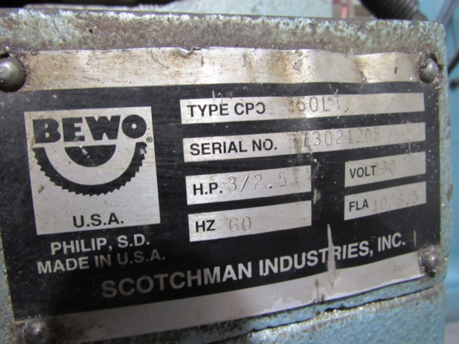 Scotchman Model 350LT Mitre Cutting Cold Saw, sn:B73021205 - Image 5 of 5