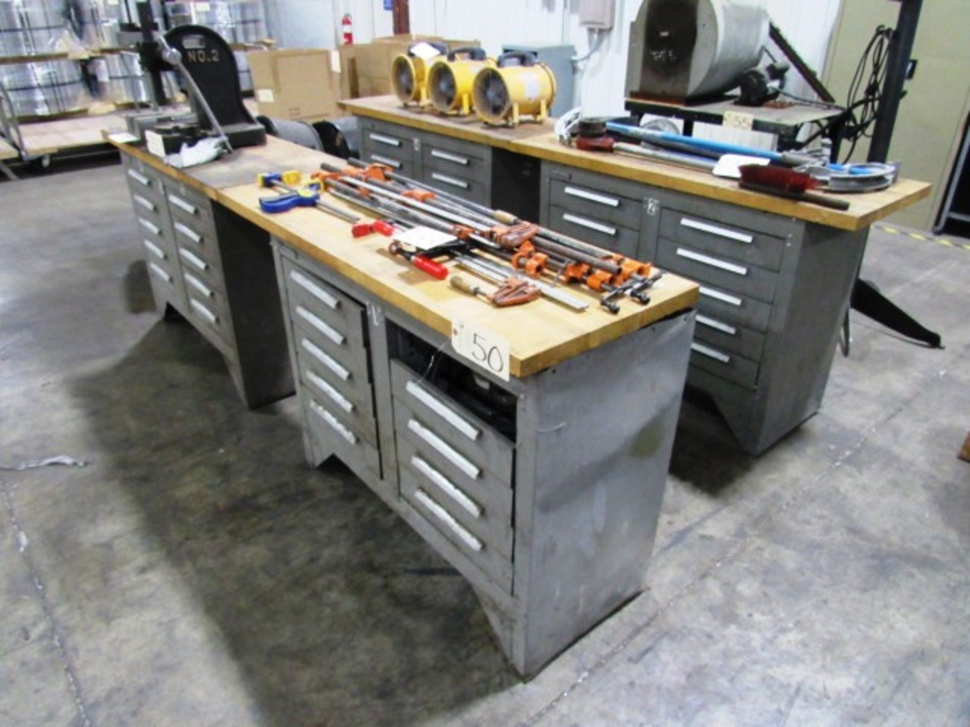 (4) Kennedy Workbenches (no contents on top)