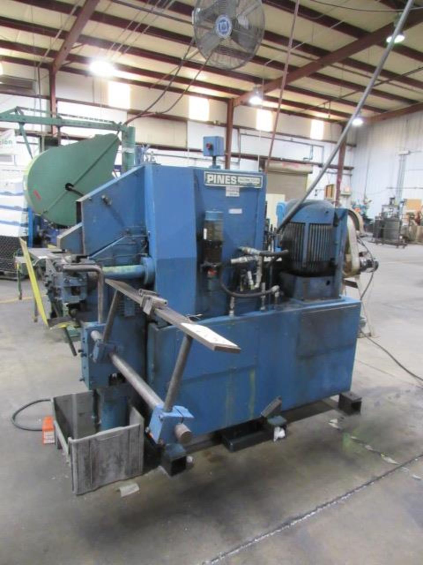 Pines No.M-93232 Hydraulic Vertical Tube Bender, sn:44361-79234 - Image 3 of 5