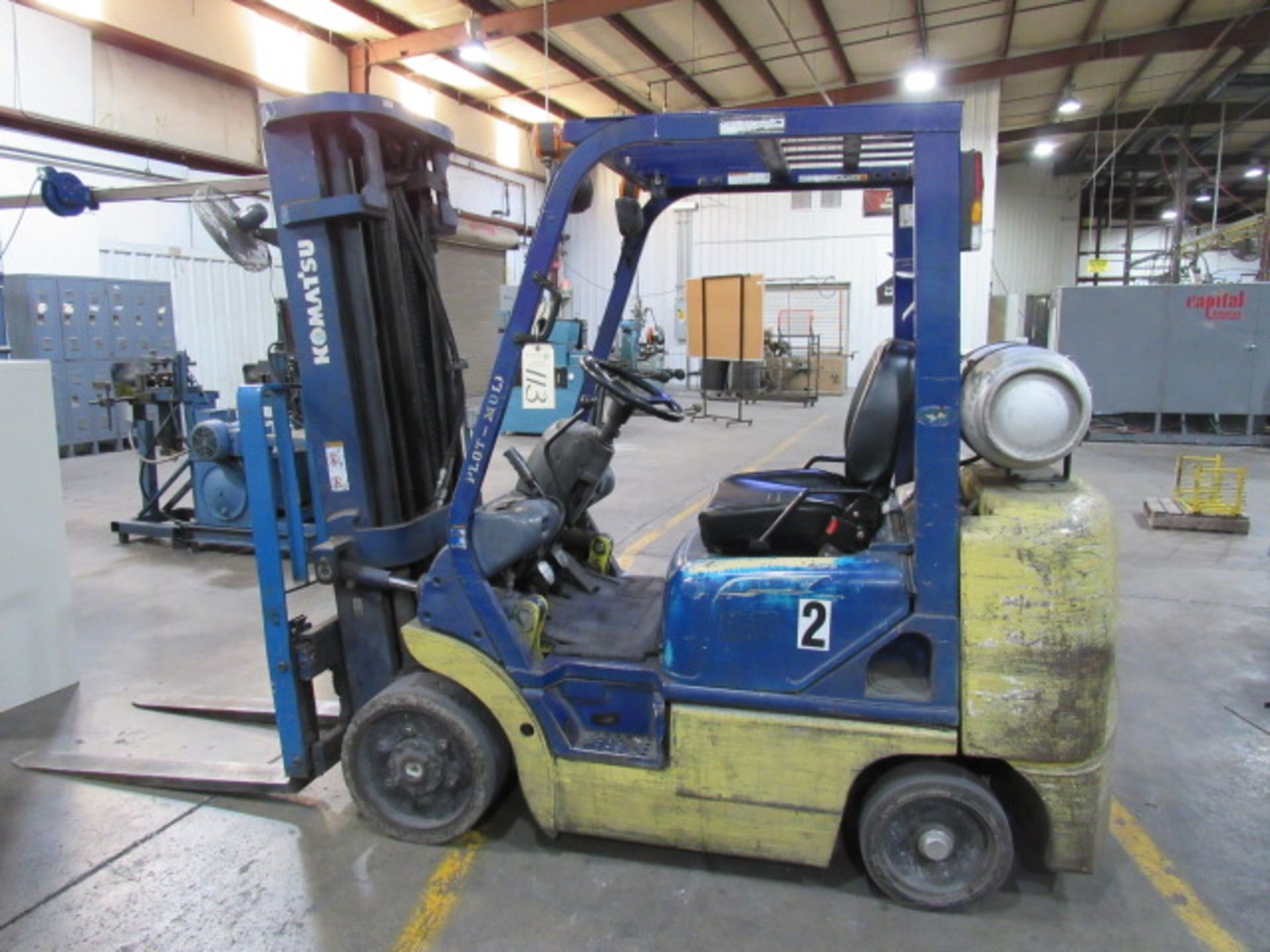 Komatsu 4,480lb LP Forklift, sn:514898A - Image 3 of 7