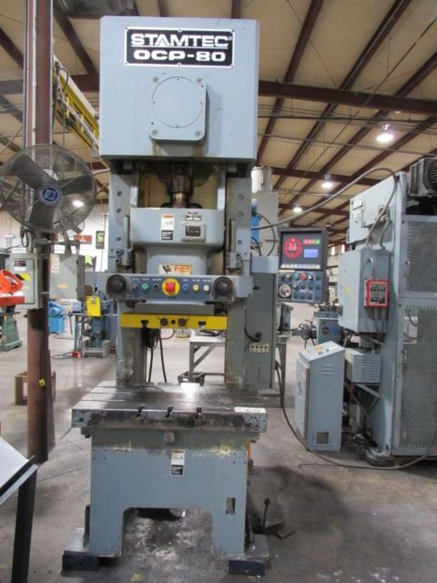 Stamtec Model OCP-80 80 Ton OBS Gap Frame Press, sn:A40153F04-S001289 - Image 2 of 8