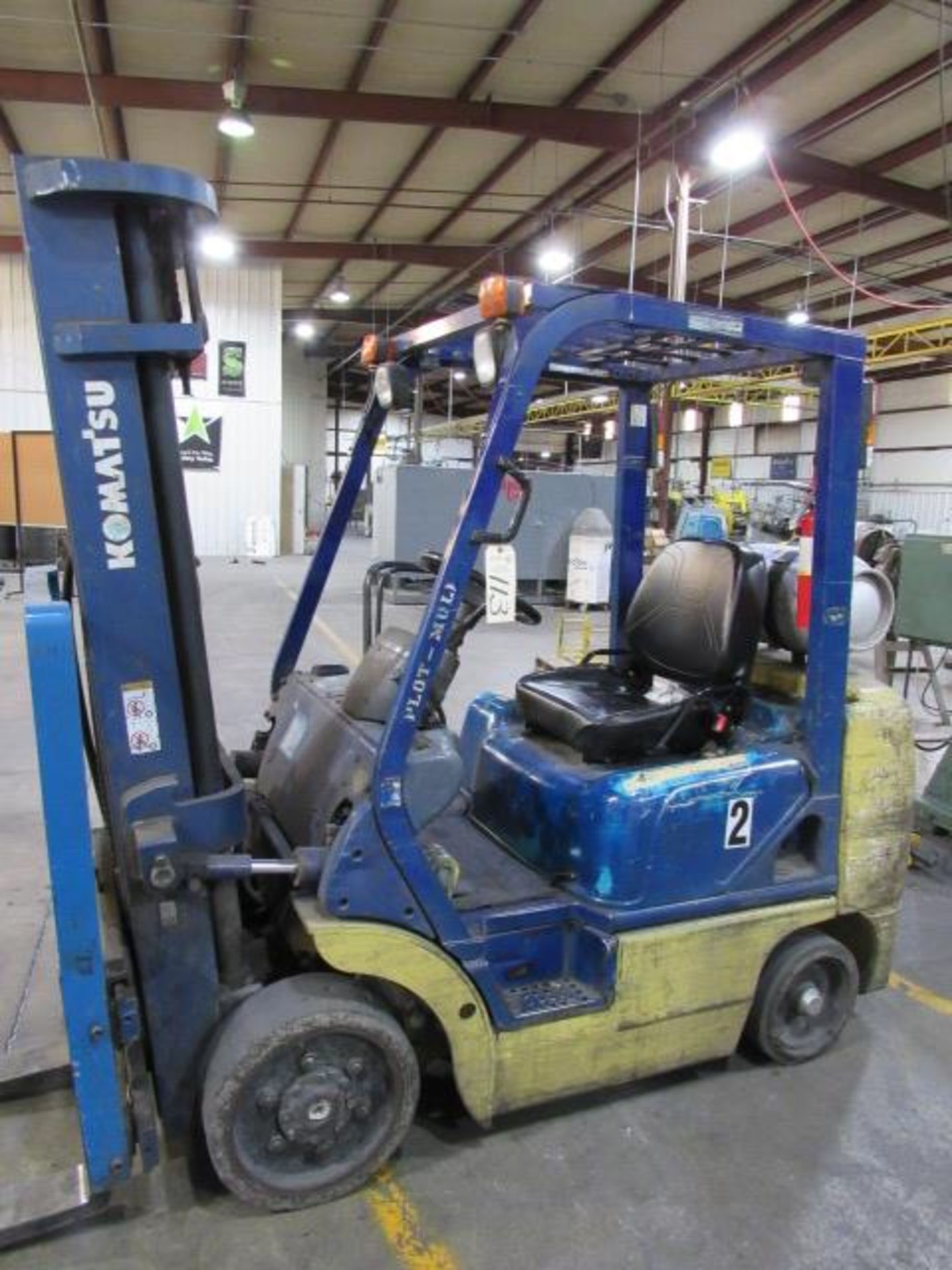 Komatsu 4,480lb LP Forklift, sn:514898A - Image 2 of 7