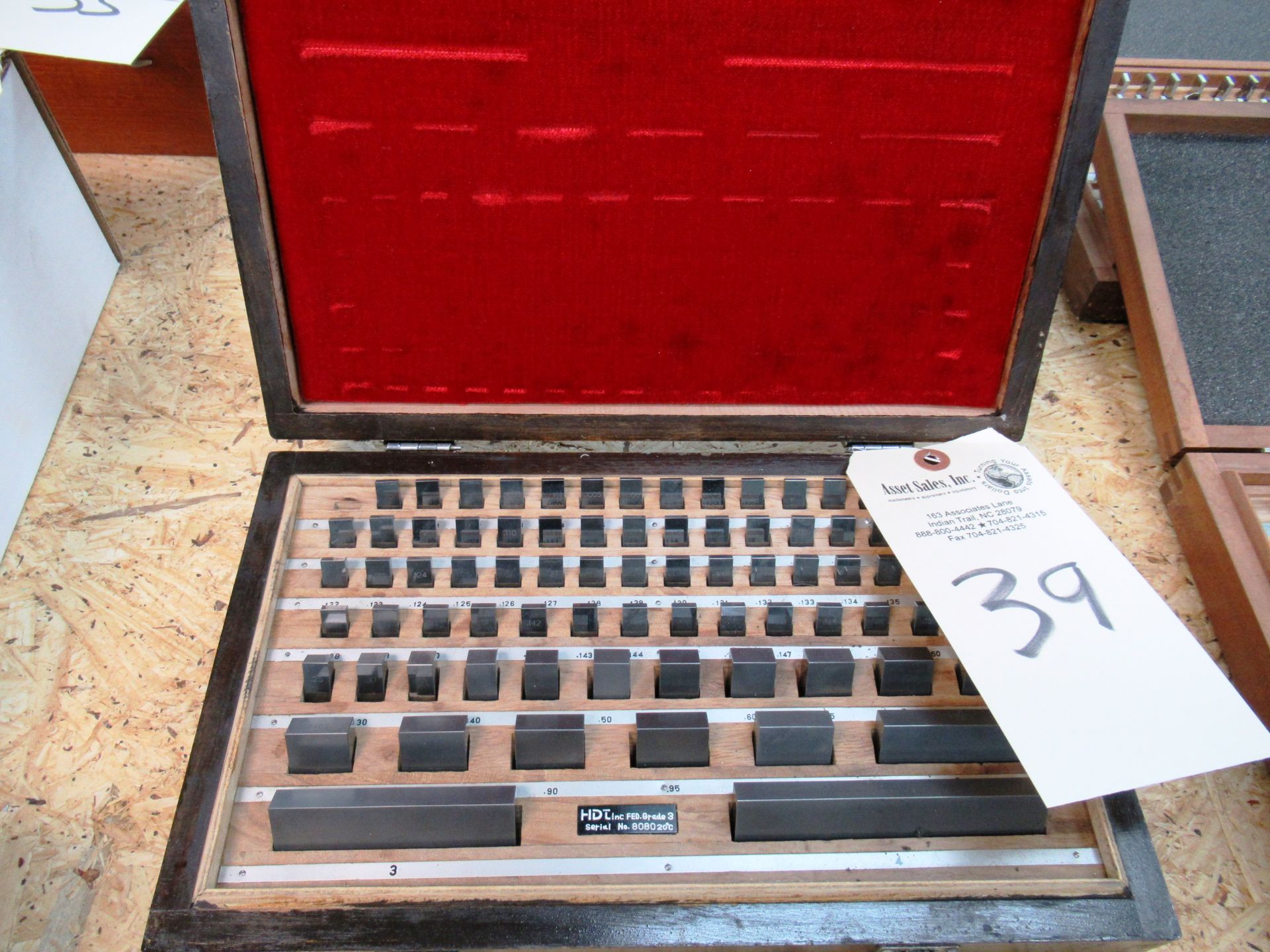 0.10''-4'' Gauge Block Set