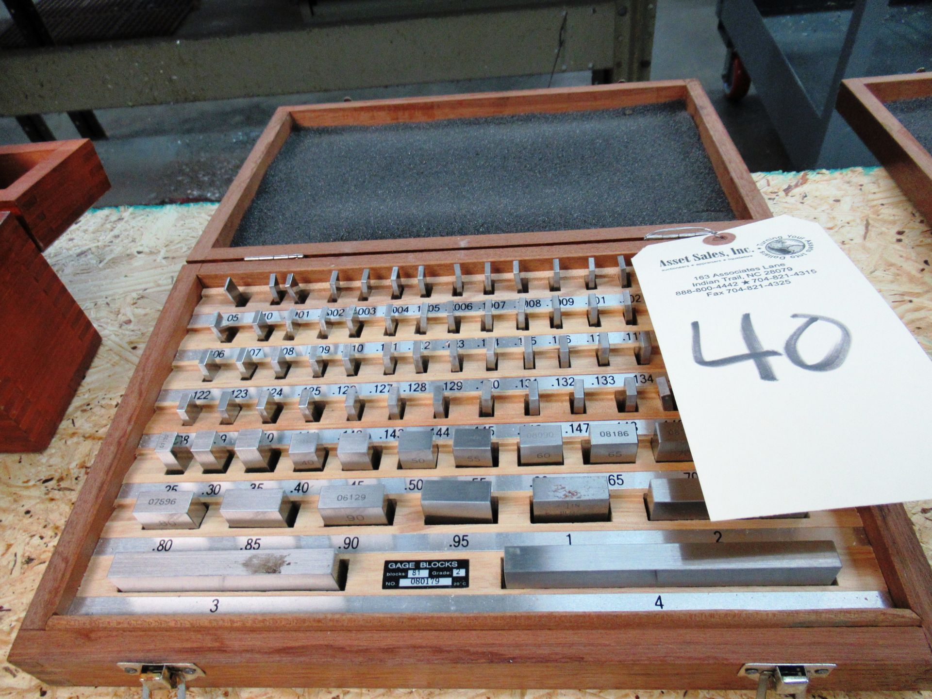 0.05''-4'' Gauge Block Set