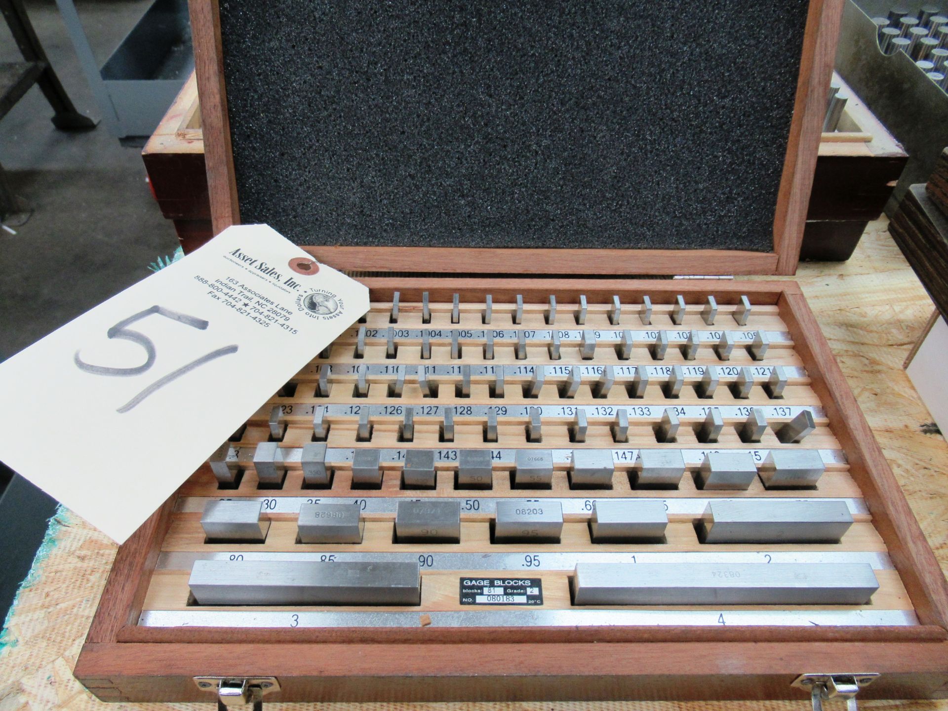 0.1001''-4'' Gauge Block Set