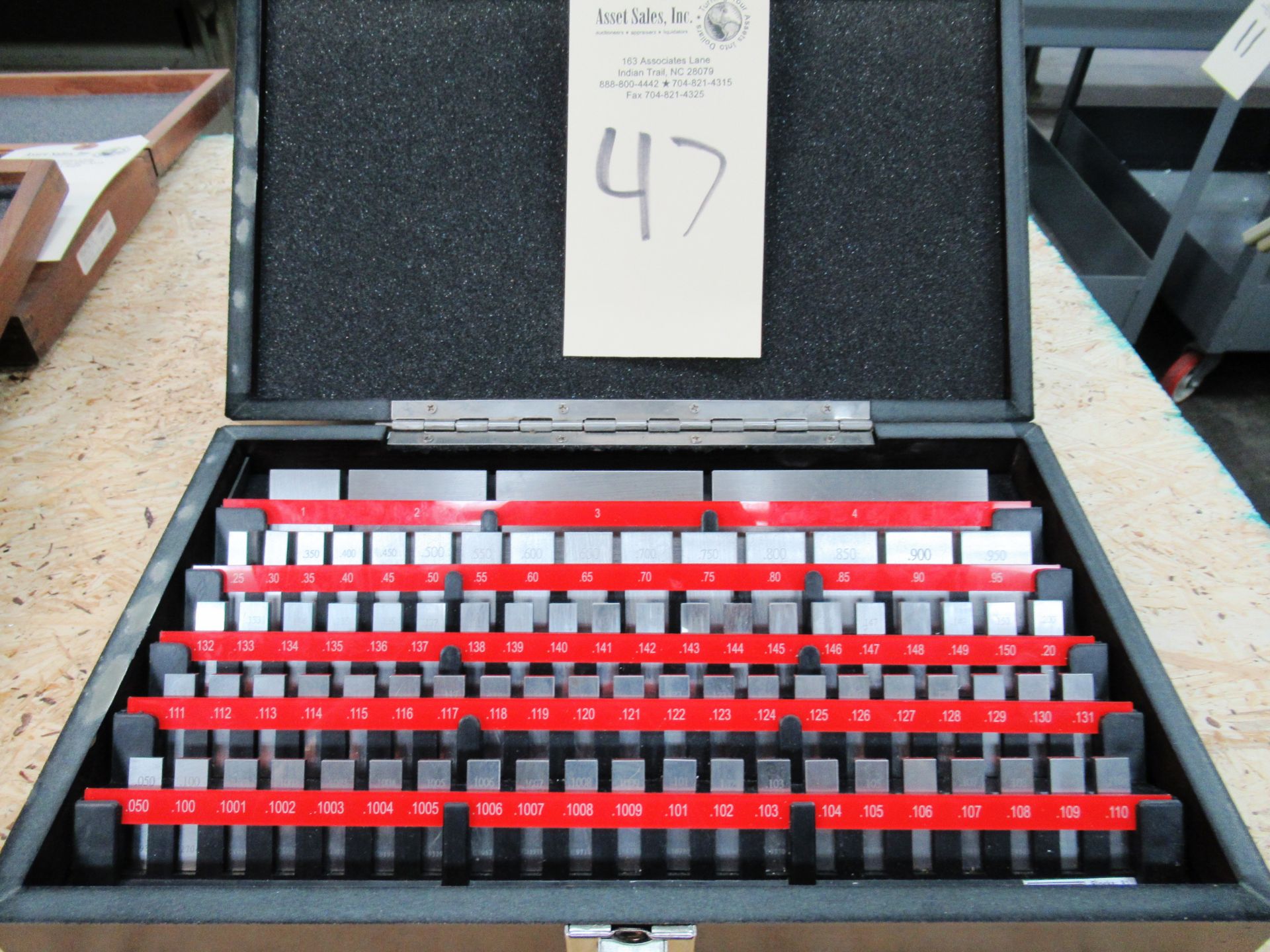 0.05''-4'' Gauge Block Set