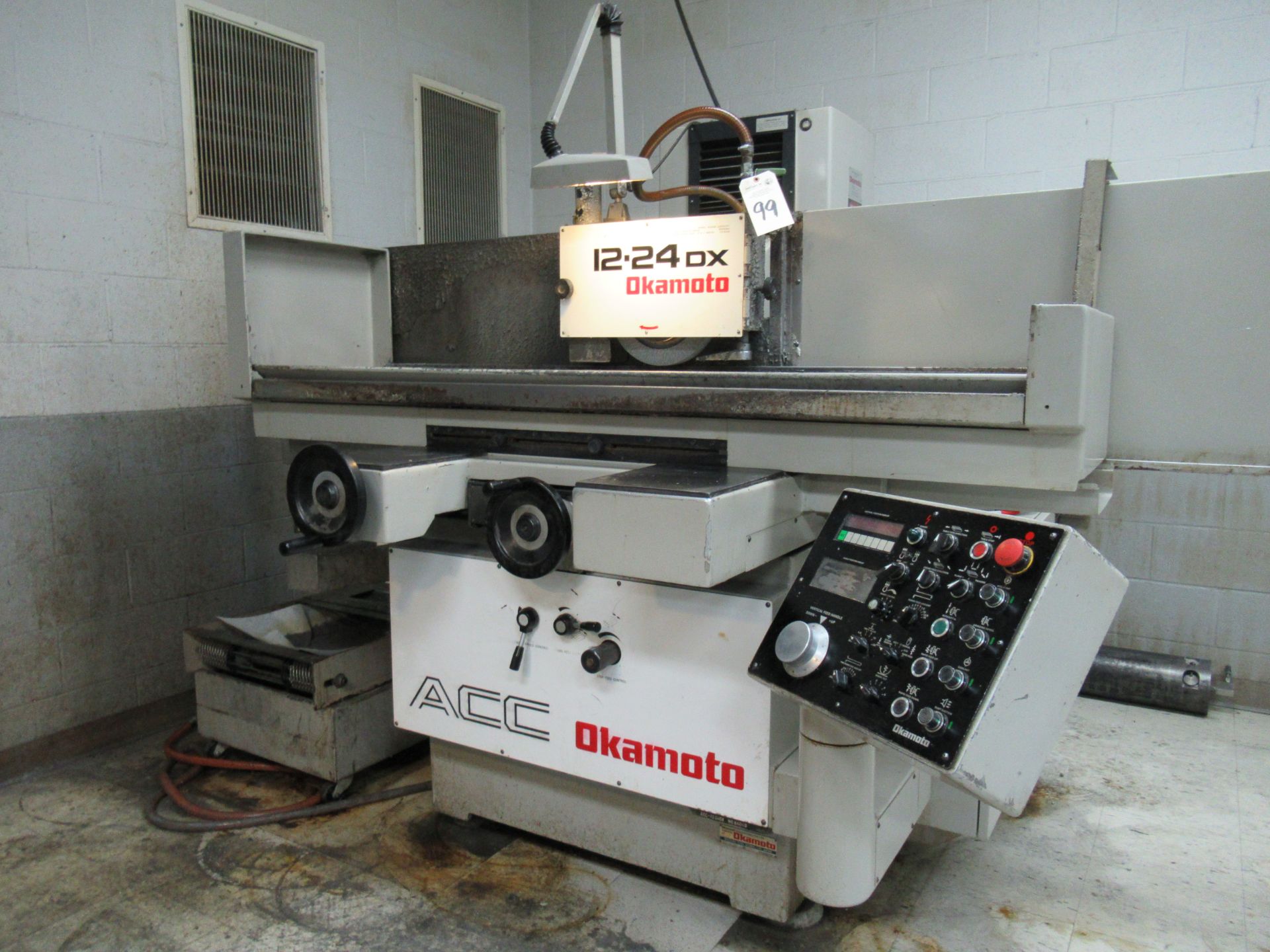 Okamoto ACC 12-24DX Heavy Duty Hydraulic Surface Grinder