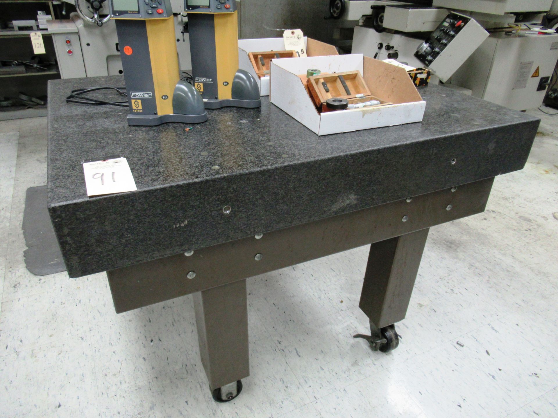 Starrett 36'' x 48'' Portable Granite Table