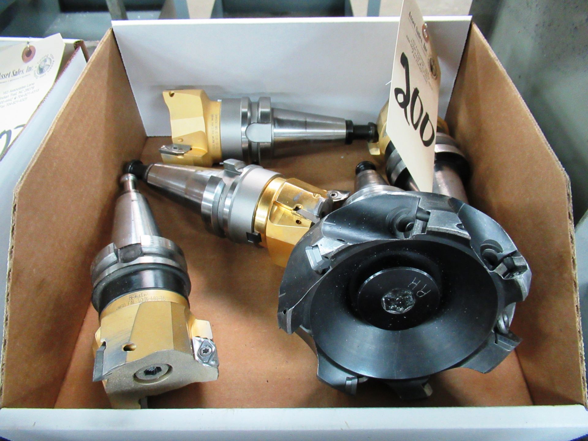 (5) BT40 Indexable Milling Cutters