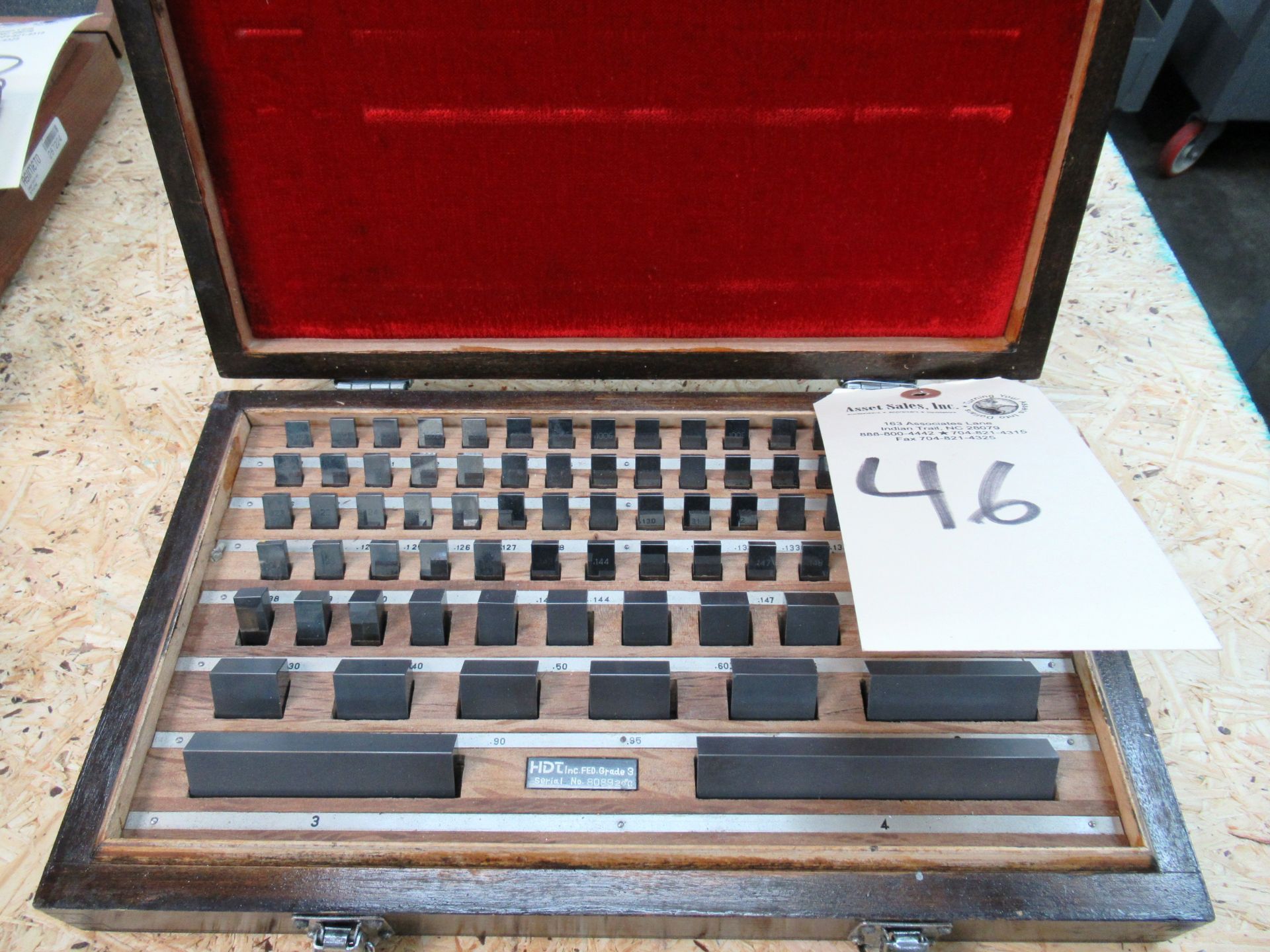 0.05''-4'' Gauge Block Set