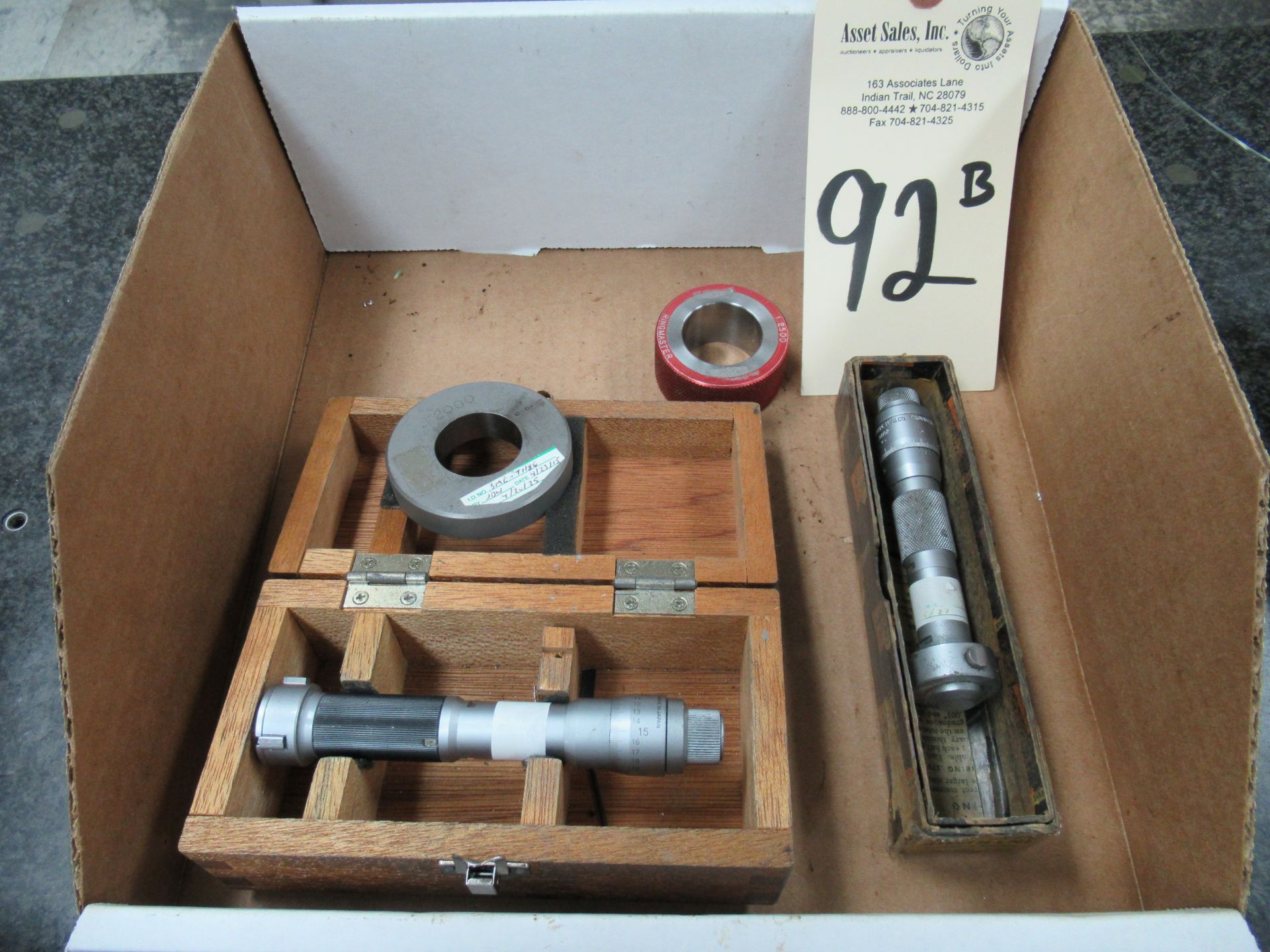 (2) Tri-Mics 1.0"-1.4" with Set Gauge