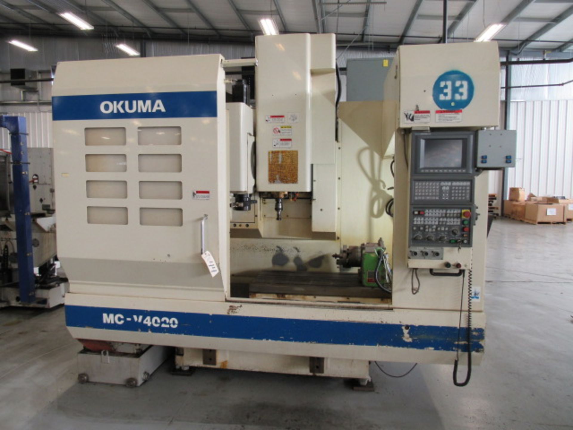 Okuma MC-V4020 CNC Vertical Machining Center - Image 2 of 5