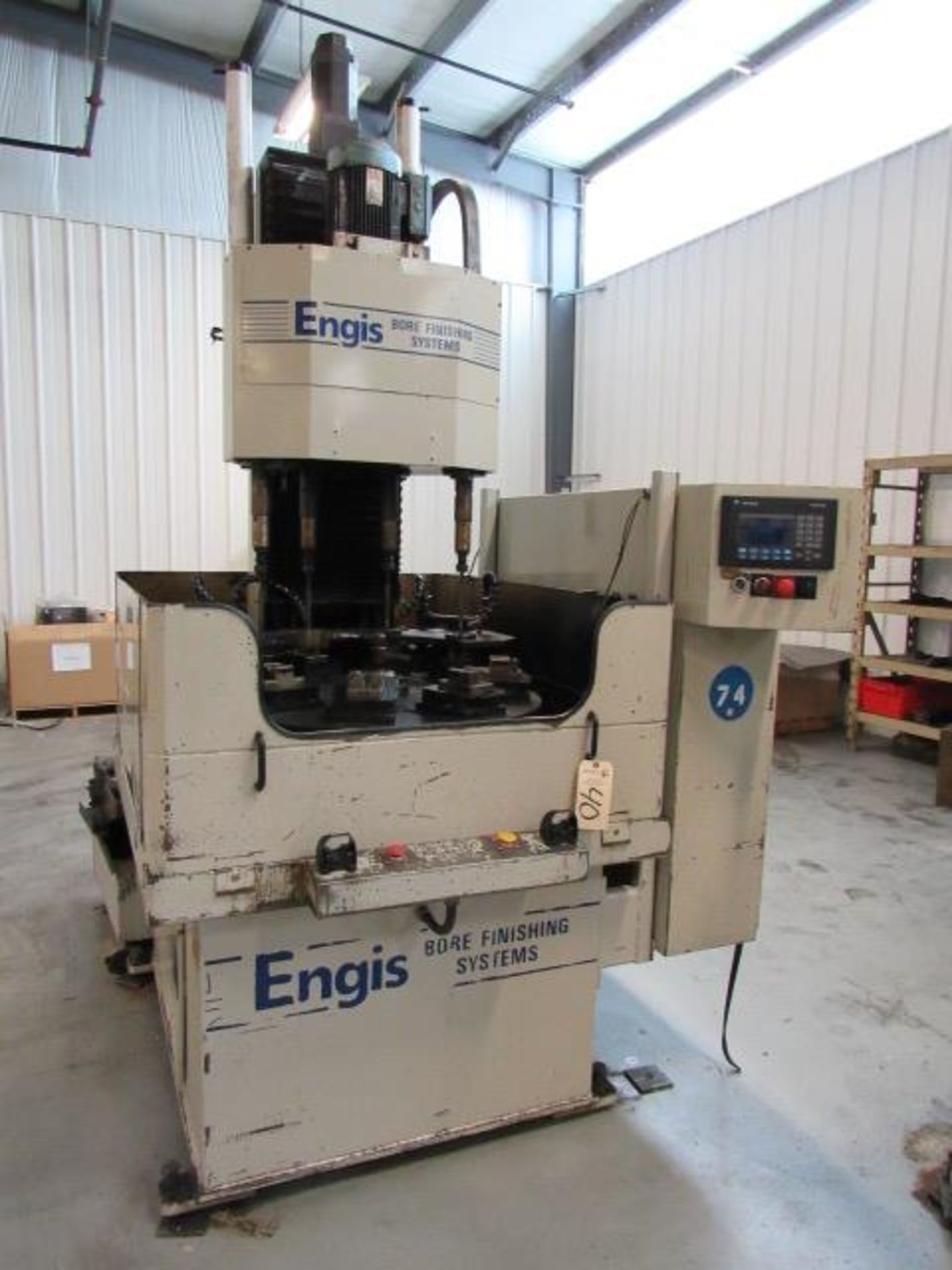 Engis Model 9825-14 Bore Finishing System Multi-Spindle Vertical Production Hone