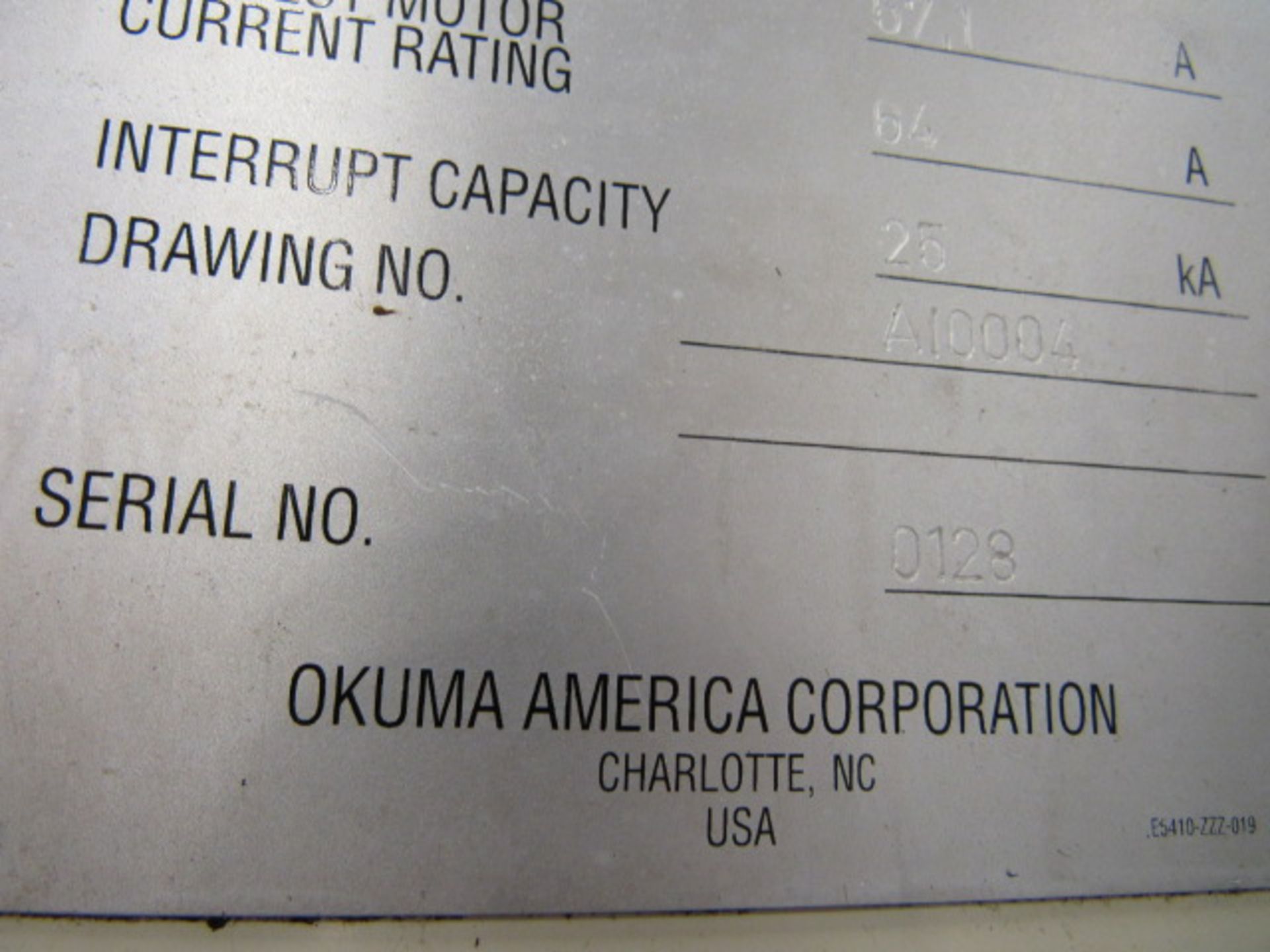 Okuma MC-V3016 CNC Vertical Machining Center - Image 5 of 5