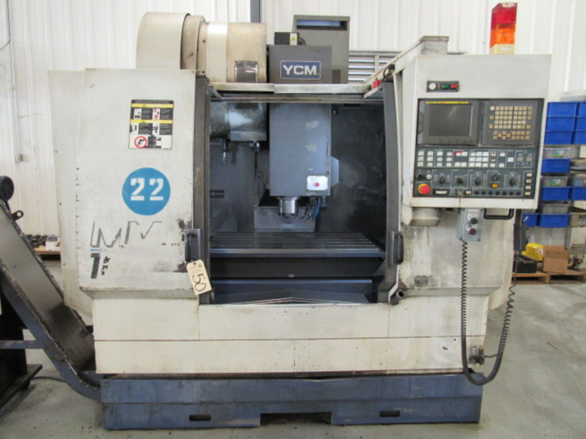 YCM MV106A Vertical Machining Center - Image 3 of 5